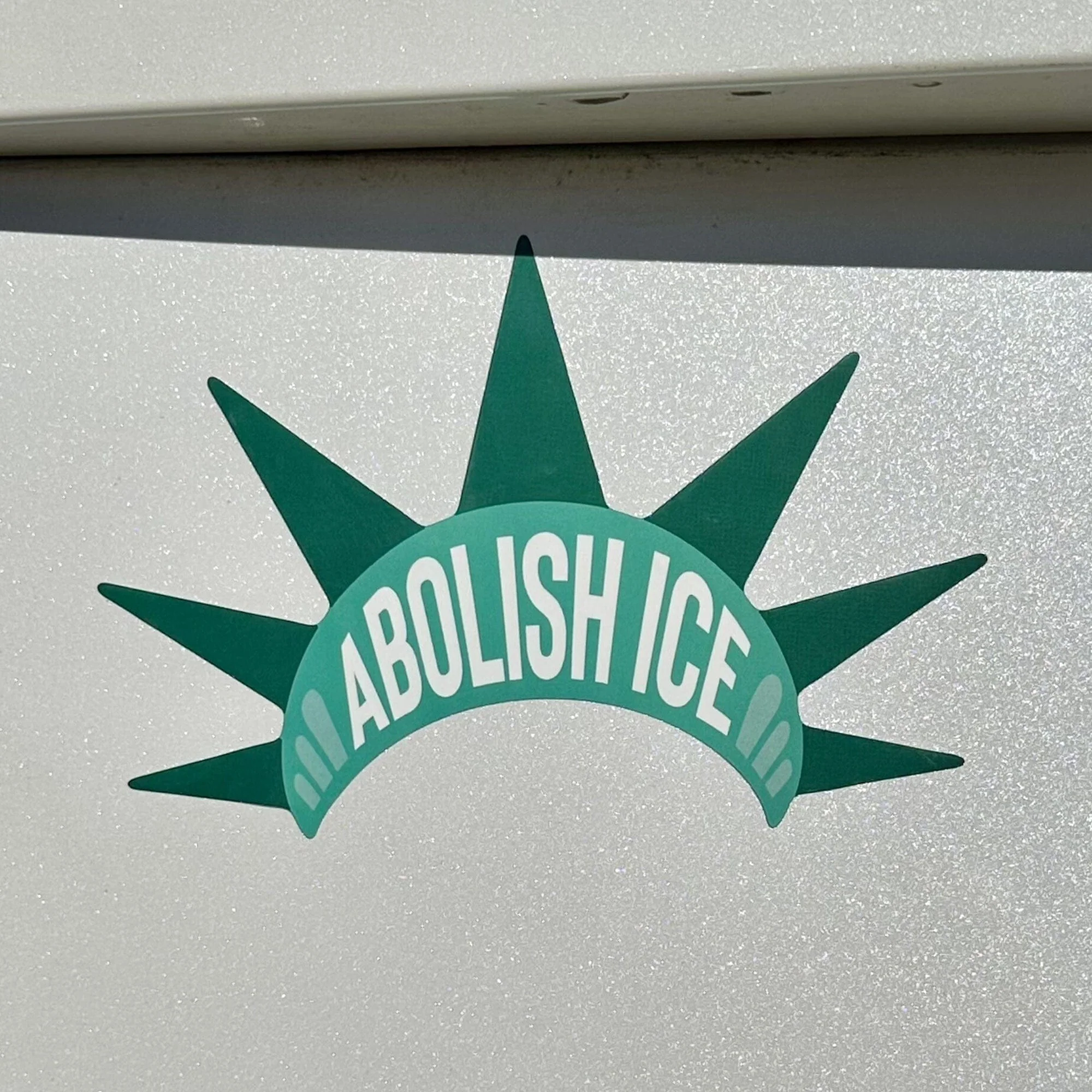 Abolish ICE Liberty Bumper Sticker or Car Magnet - Image 6