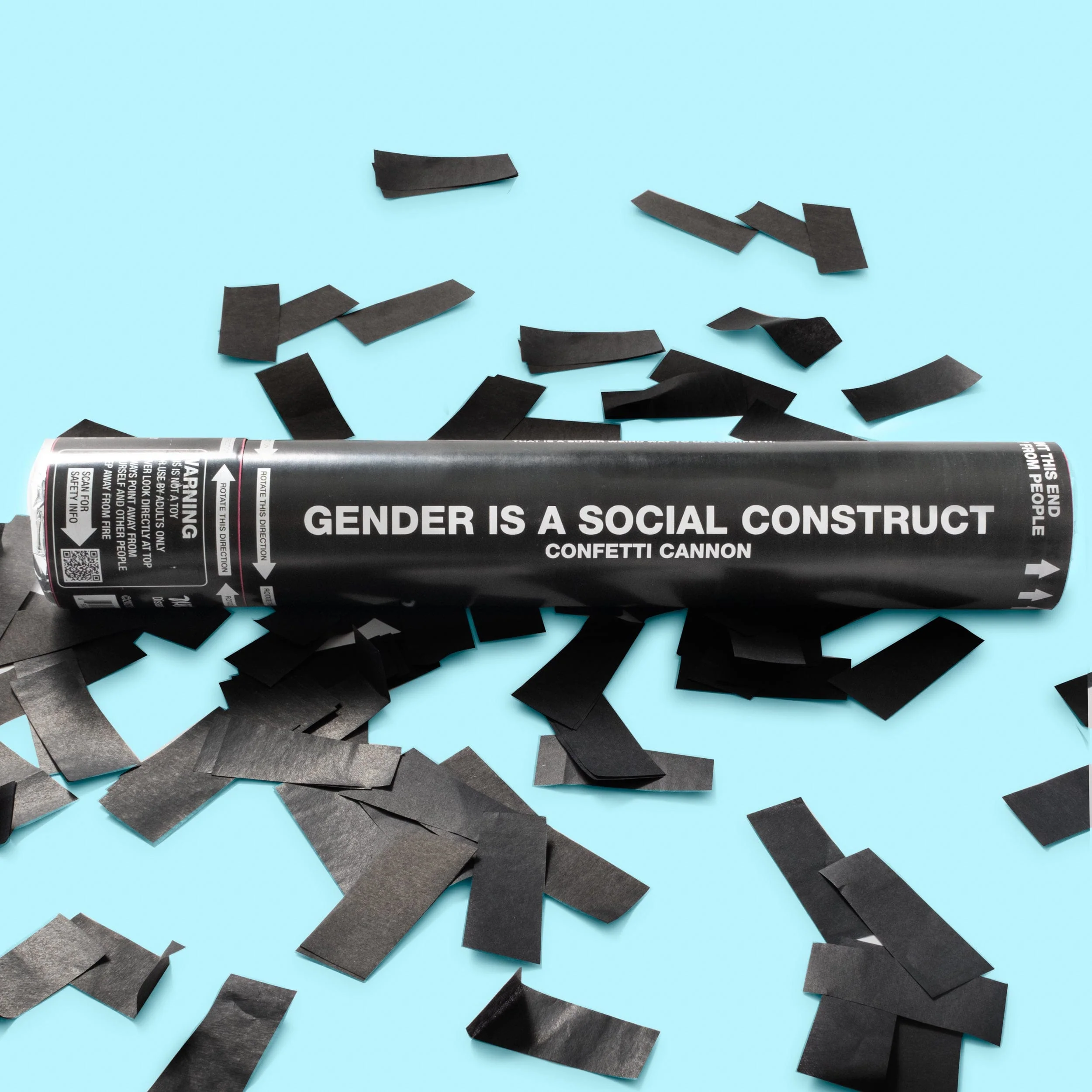 Anti Gender Reveal Confetti Cannon