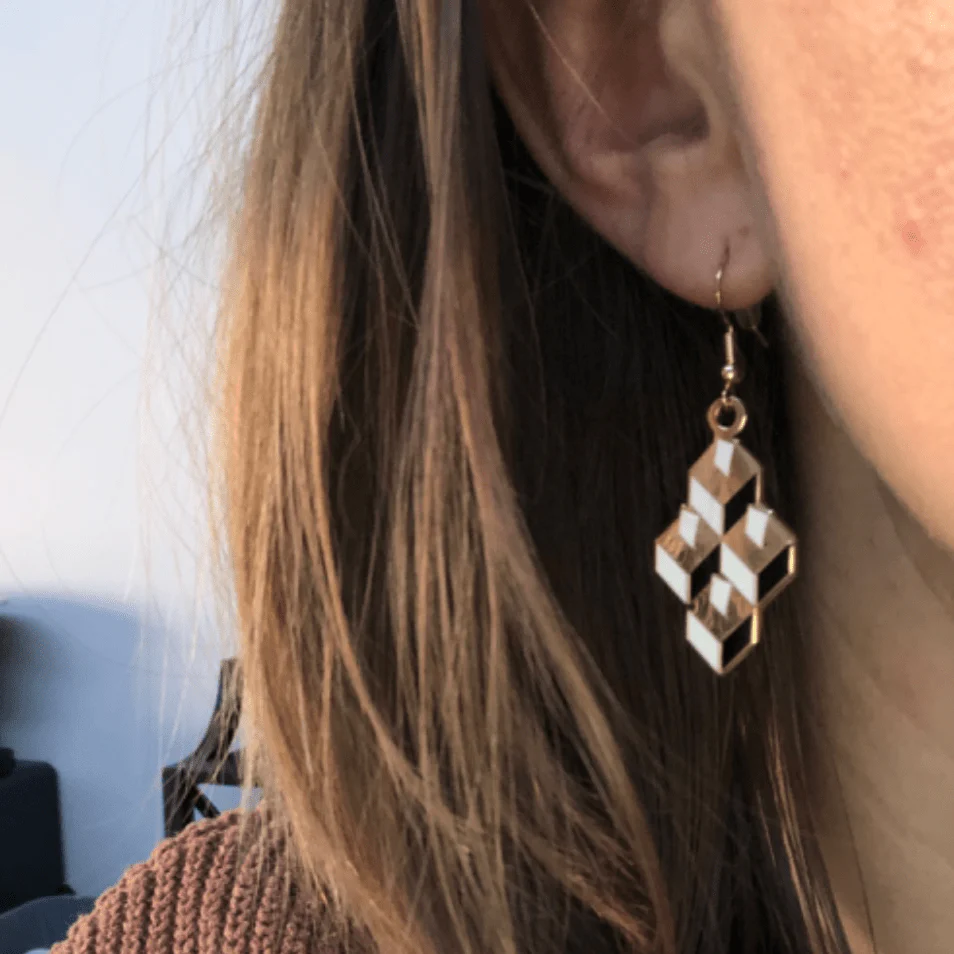 Ballot Box Drop Earrings - Image 10