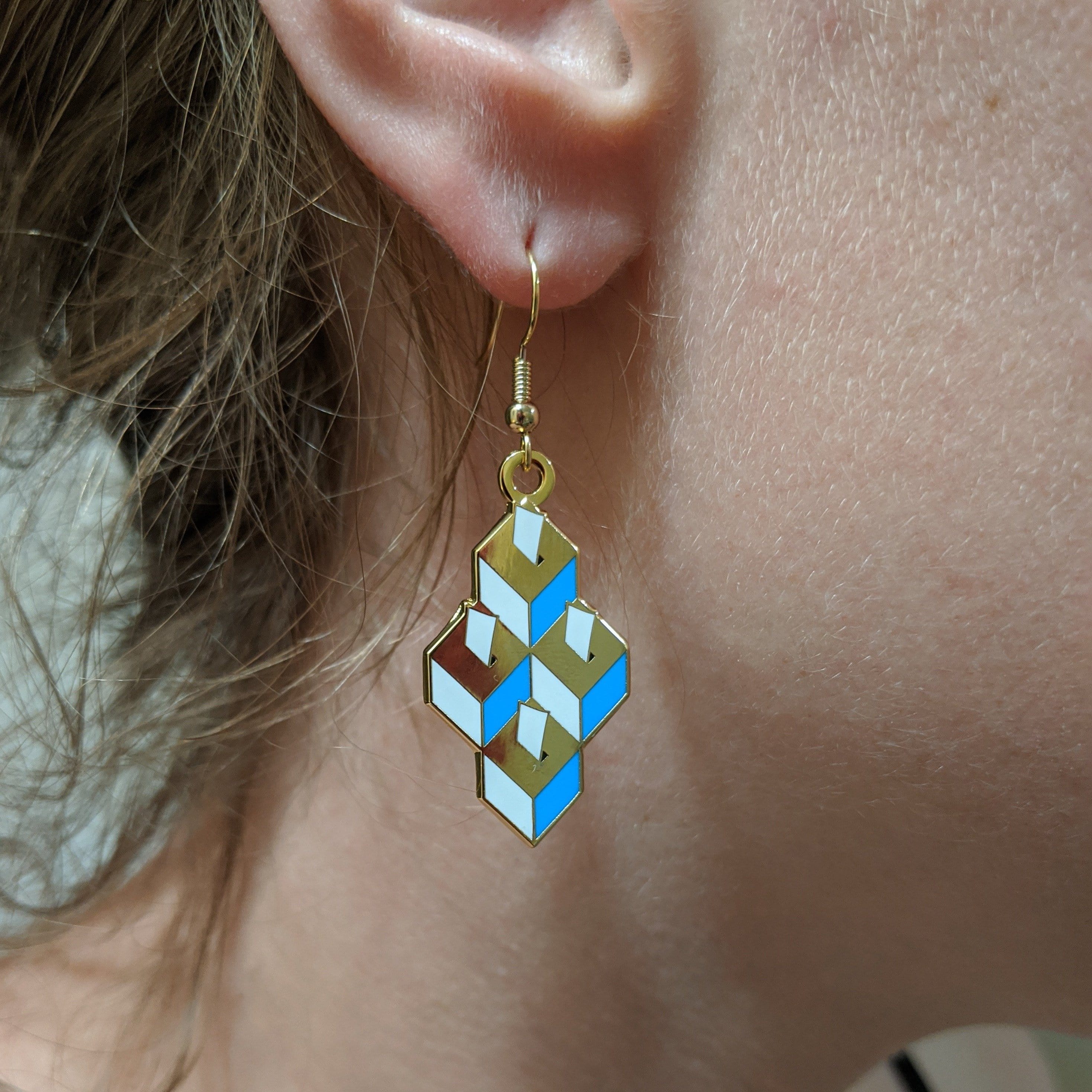 Ballot Box Drop Earrings - Image 13