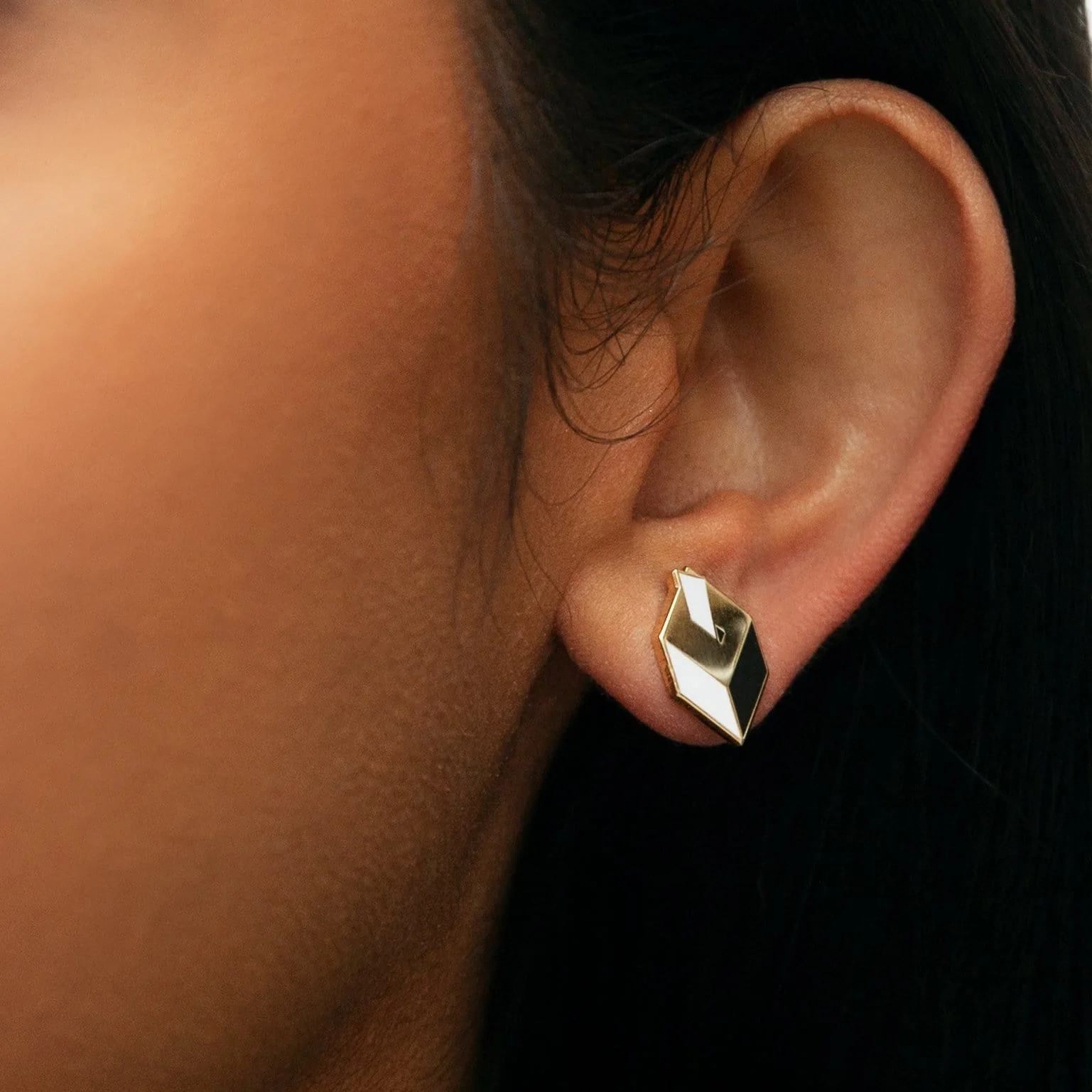 Ballot Box Stud Earrings - Image 4