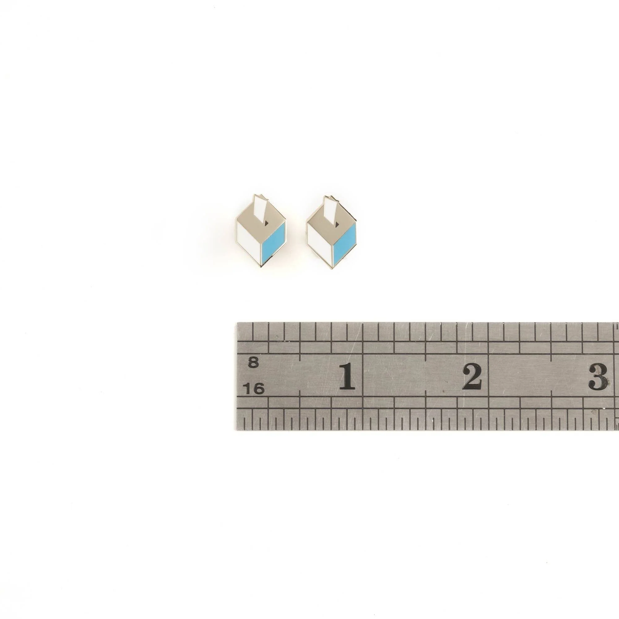 Ballot Box Stud Earrings - Image 5