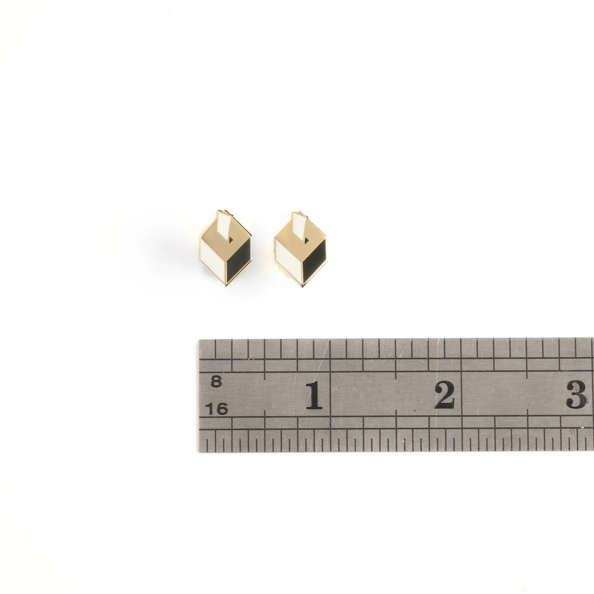 Ballot Box Stud Earrings - Image 6