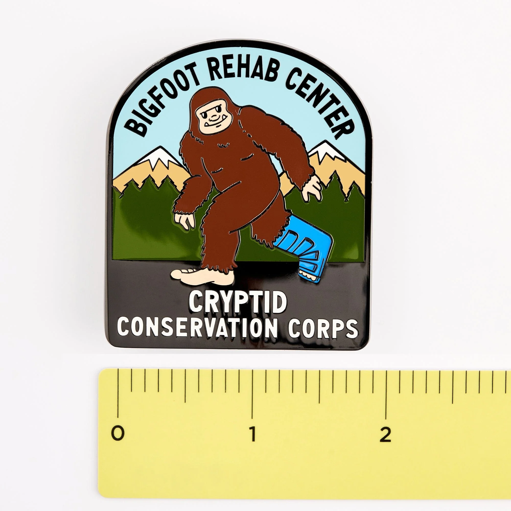 Bigfoot Rehab Center Pin - Image 4