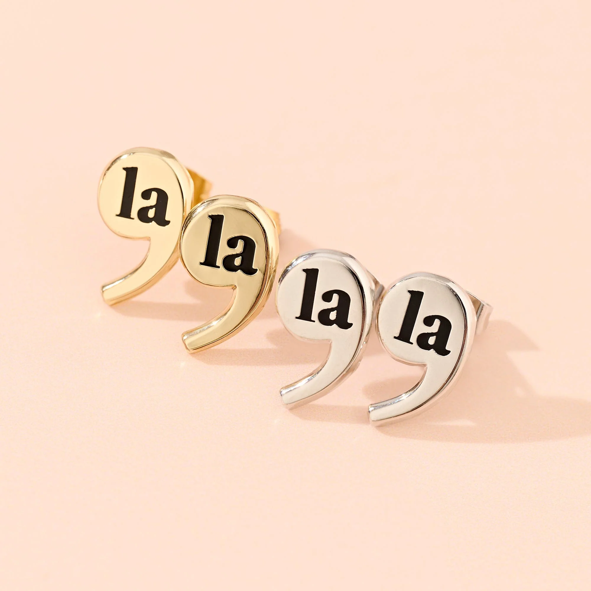 Comma La Earrings - Image 4