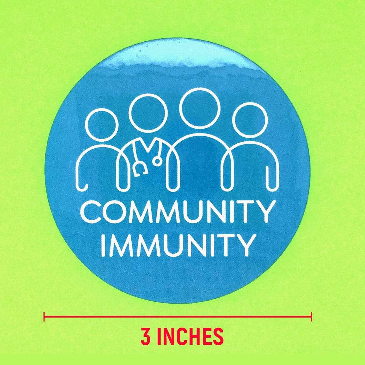 Community Immunity - Sticker - Image 2