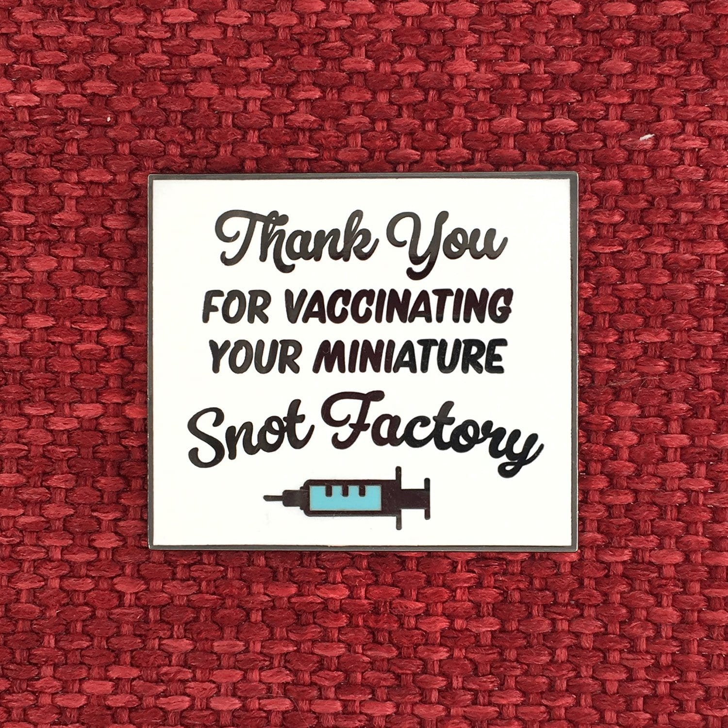 Thank You for Vaccinating Pin