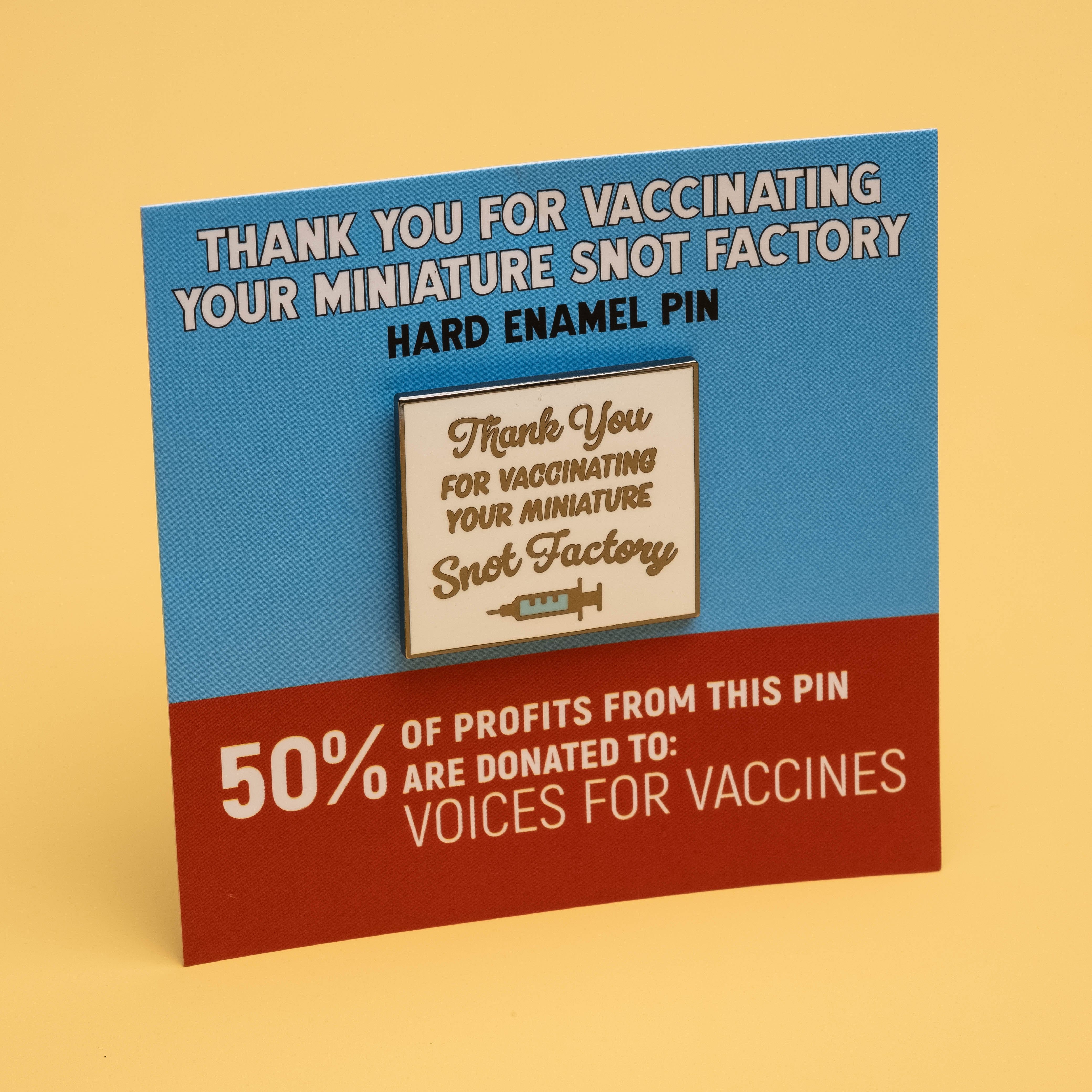 Thank You for Vaccinating Pin - Image 6