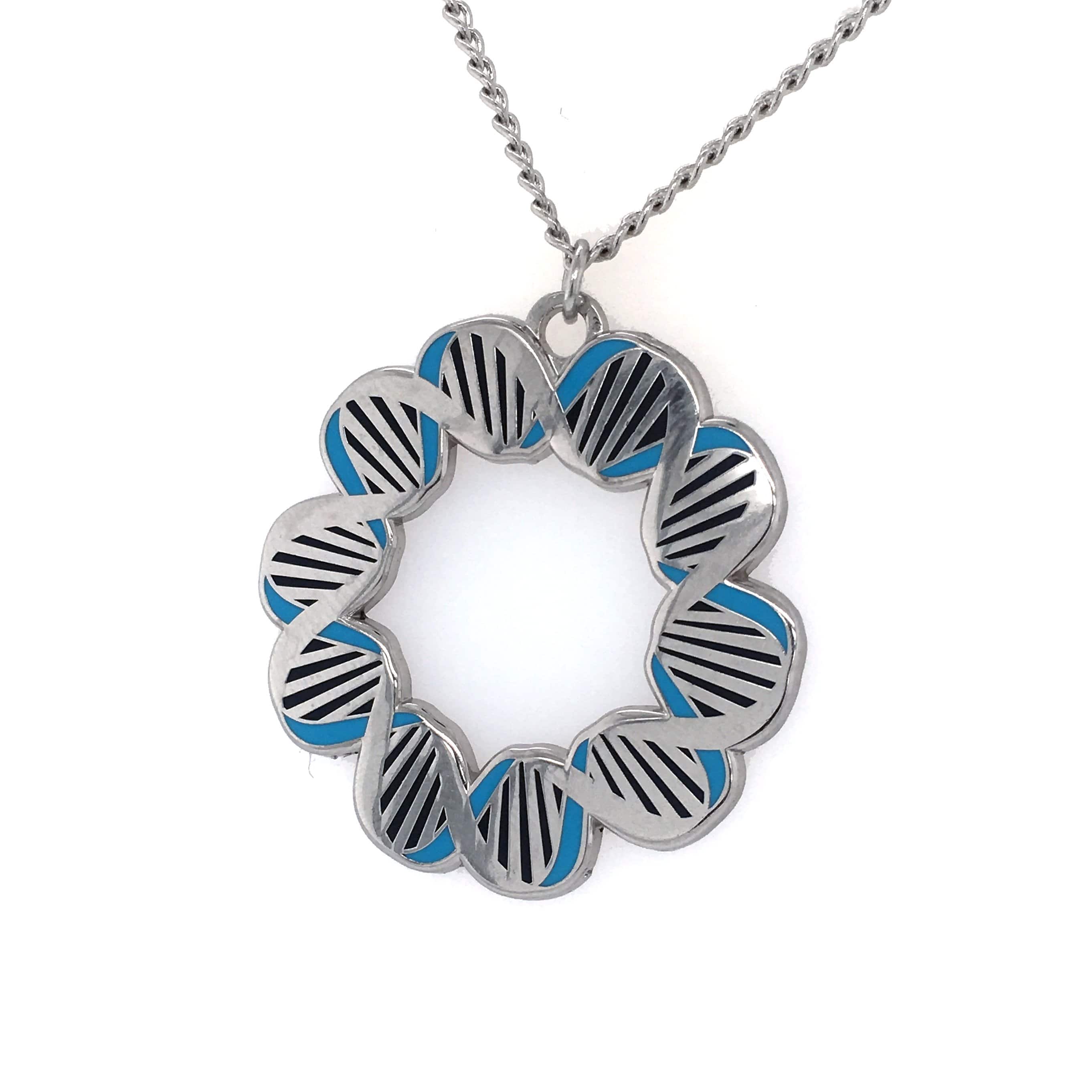 Rosalind Franklin DNA Necklace - Image 3