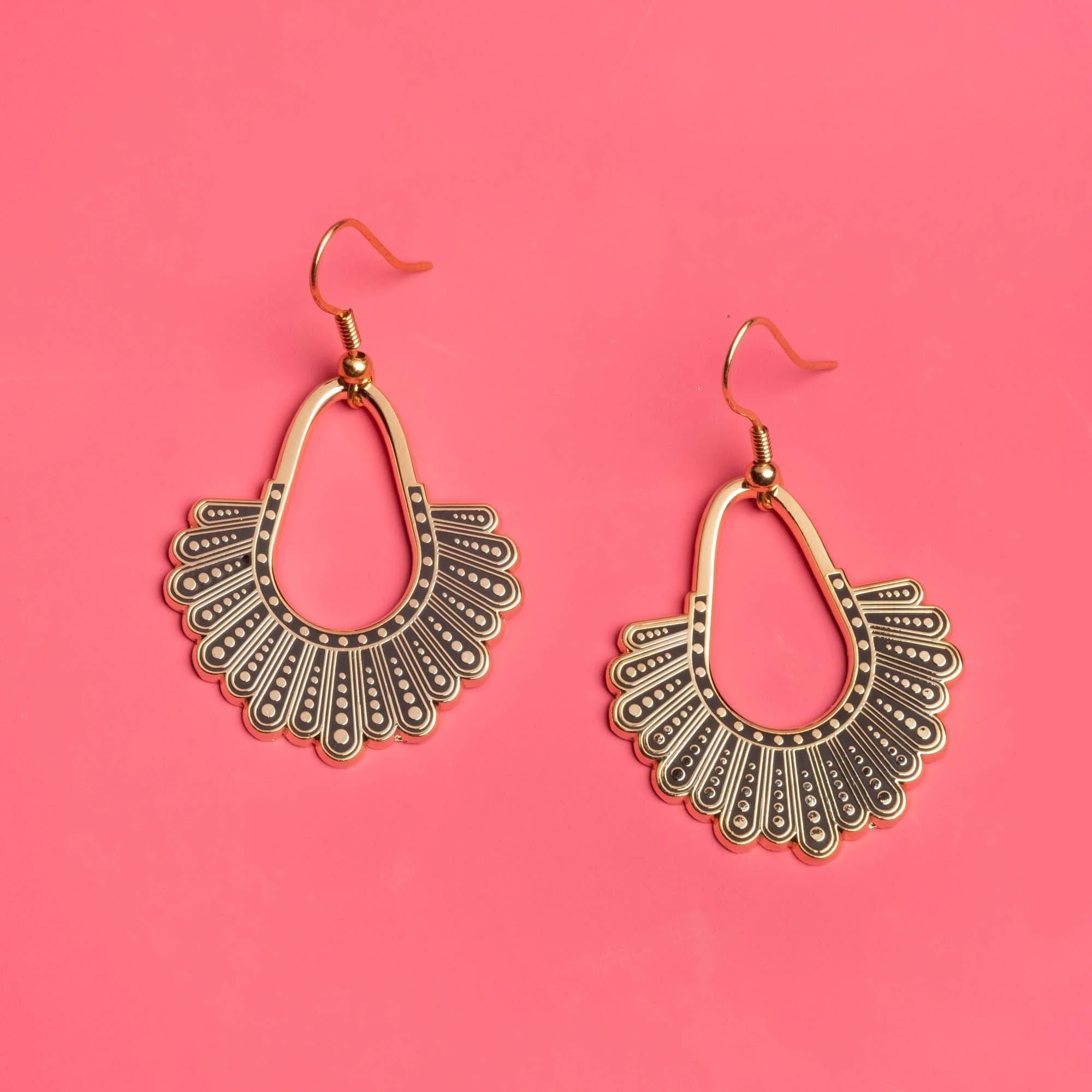 Dissent Collar Chandelier Earrings - Image 3