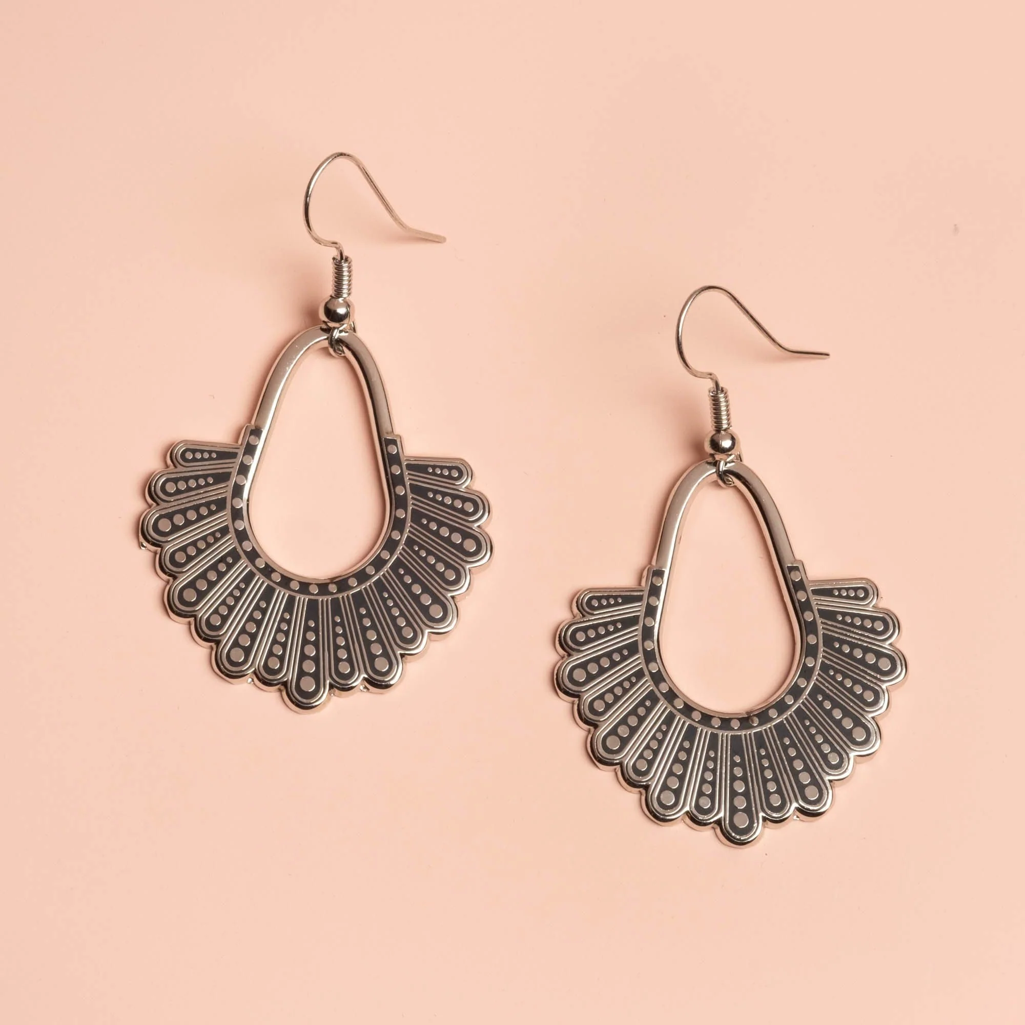 Dissent Collar Chandelier Earrings - Image 4