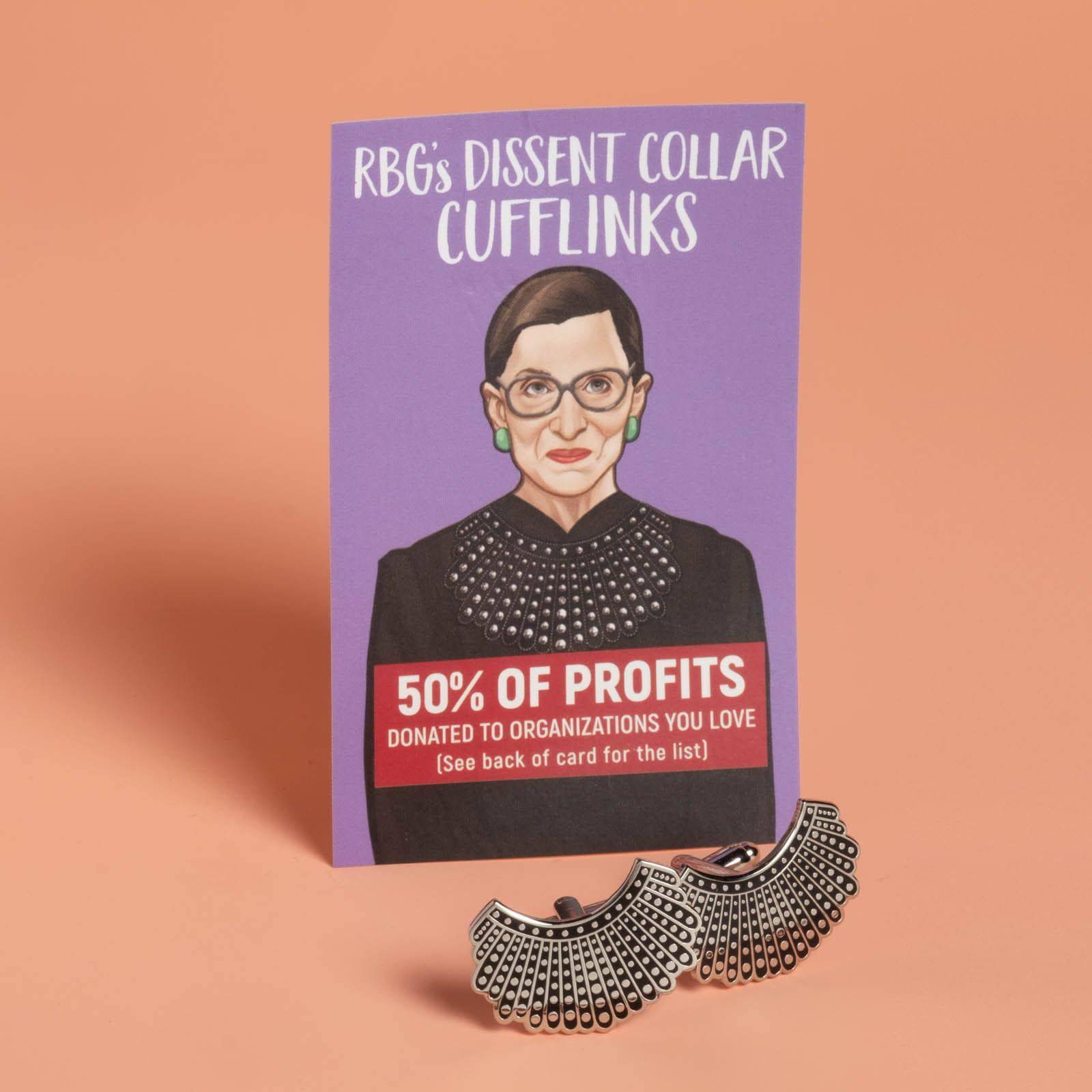 Dissent Collar Cufflinks - Image 3