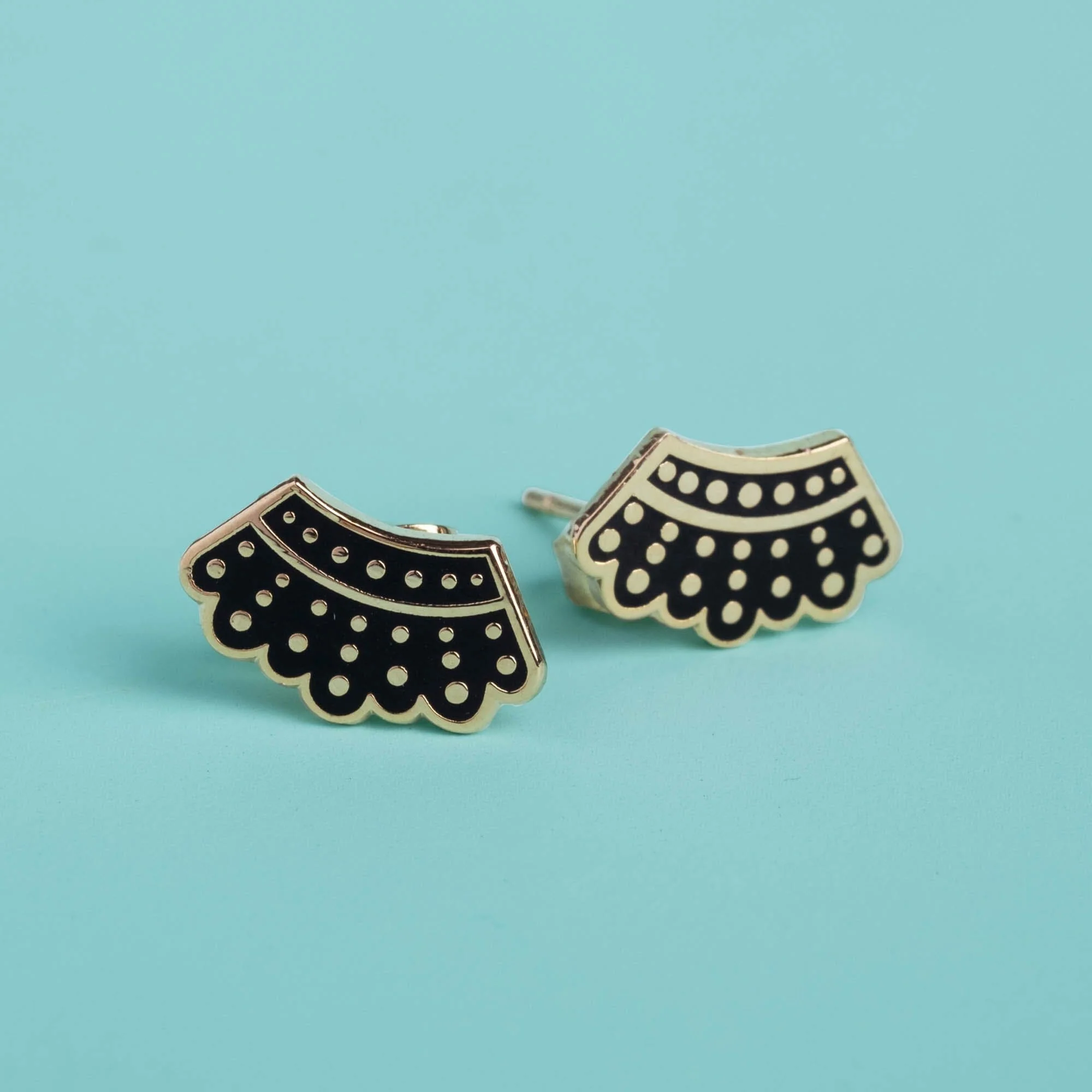 Dissent Collar Stud Earrings - Image 3