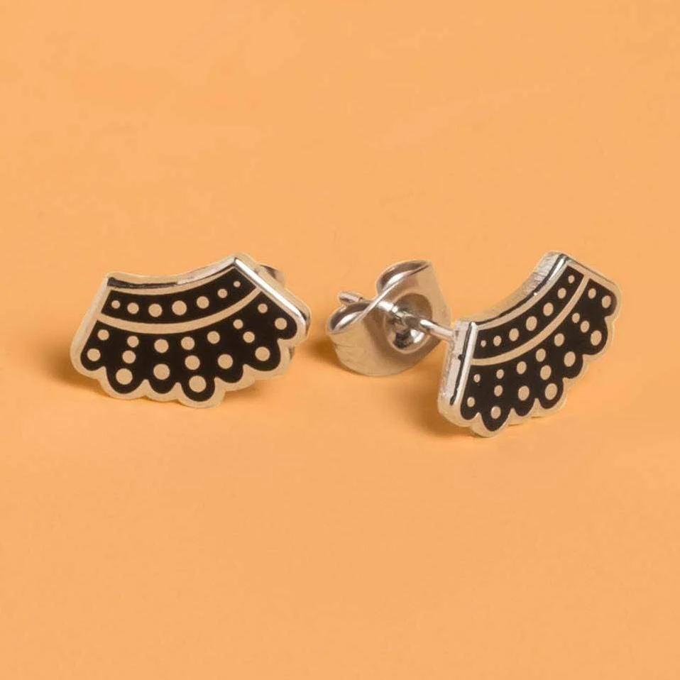 Dissent Collar Stud Earrings + Necklace (set) - Image 8