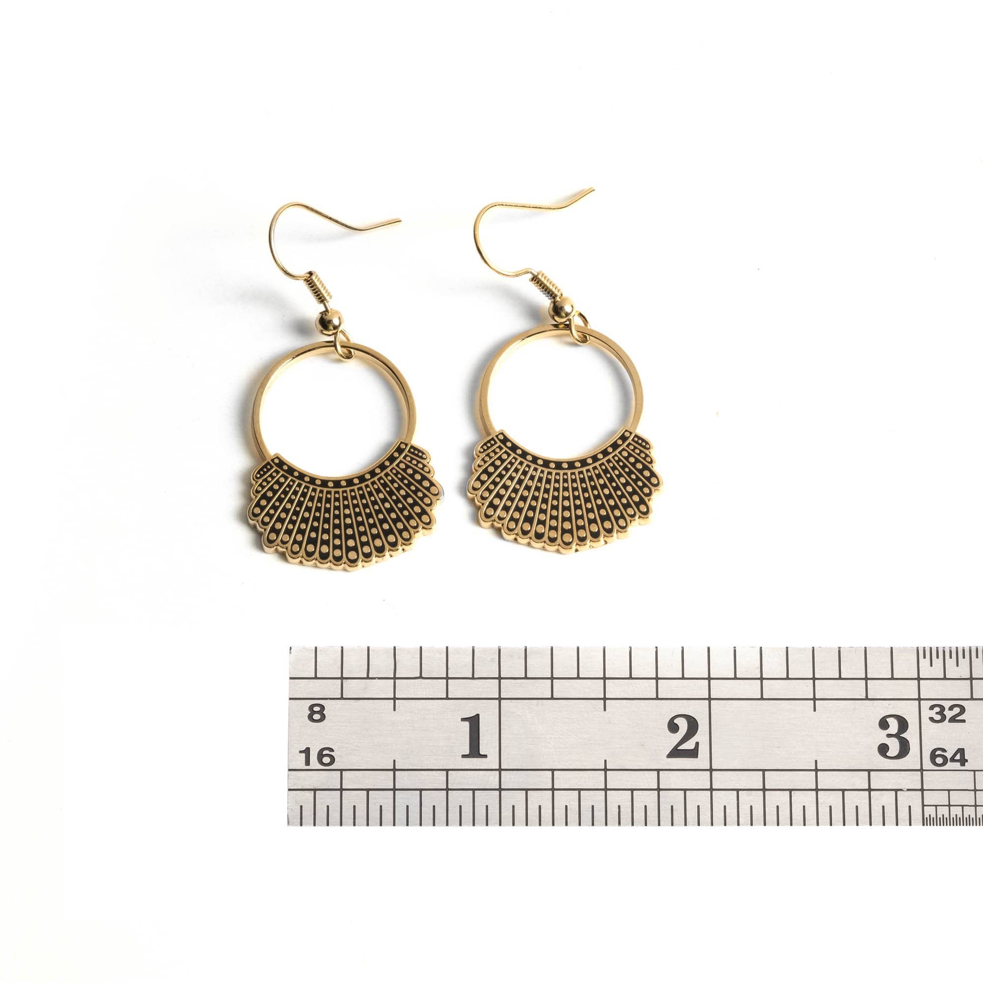 Dissent Collar Hook and Hoop Earrings - Image 9