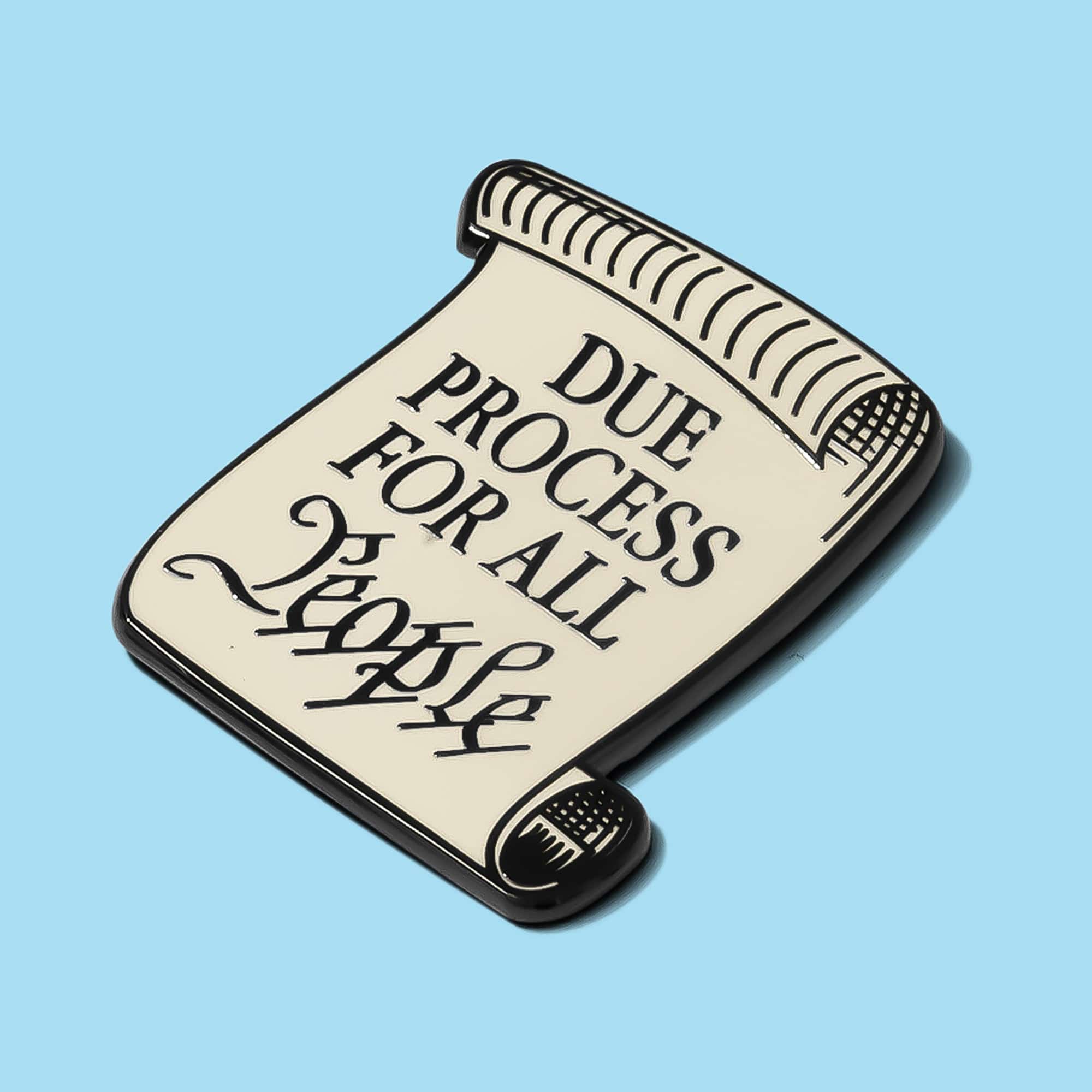 Due Process For All People Pin - Image 7