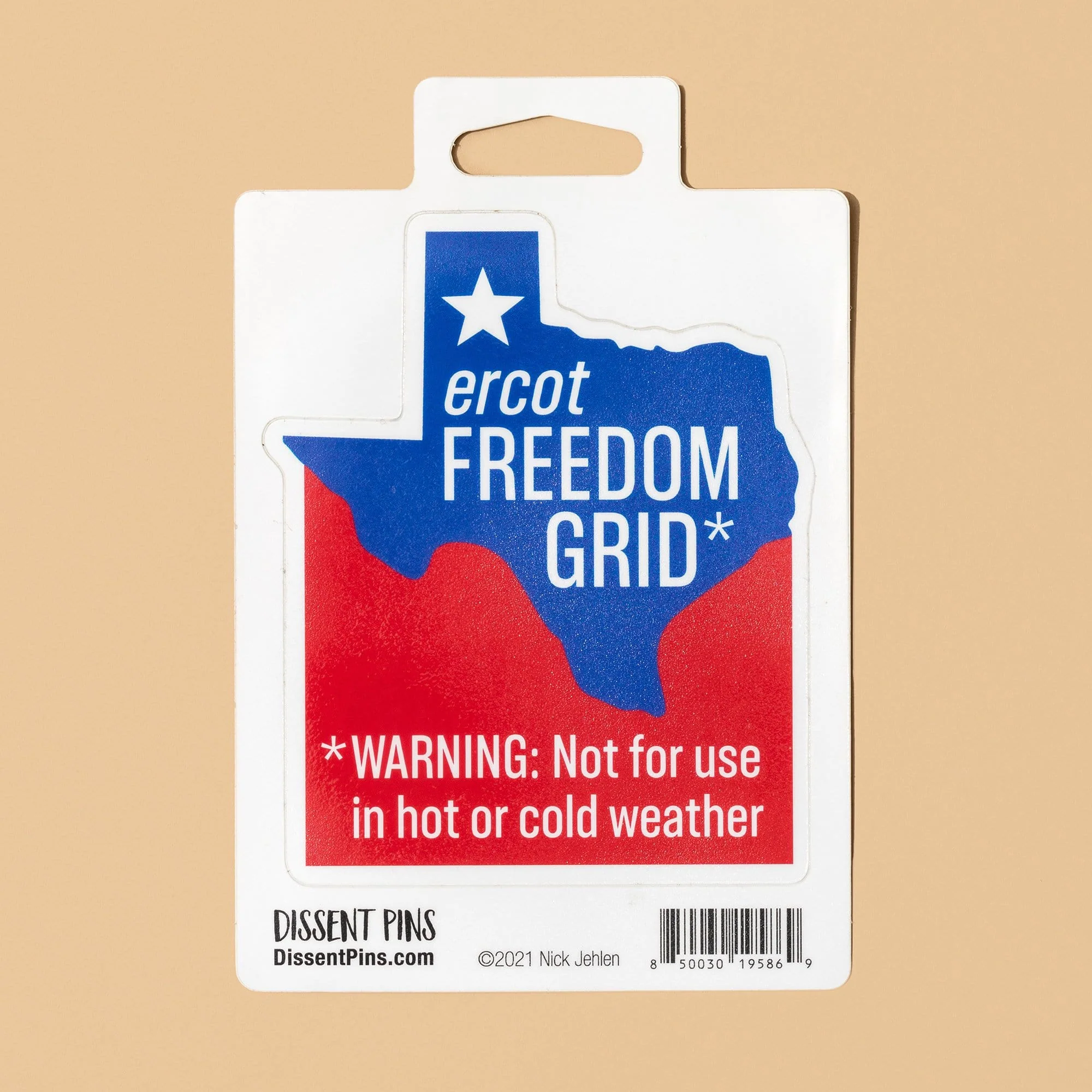 ERCOT Freedom Grid - Sticker - Image 3