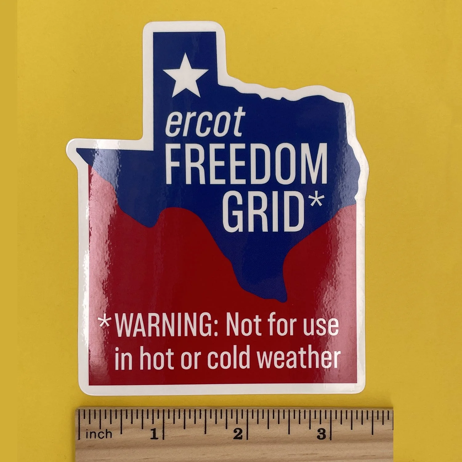 ERCOT Freedom Grid - Sticker - Image 4