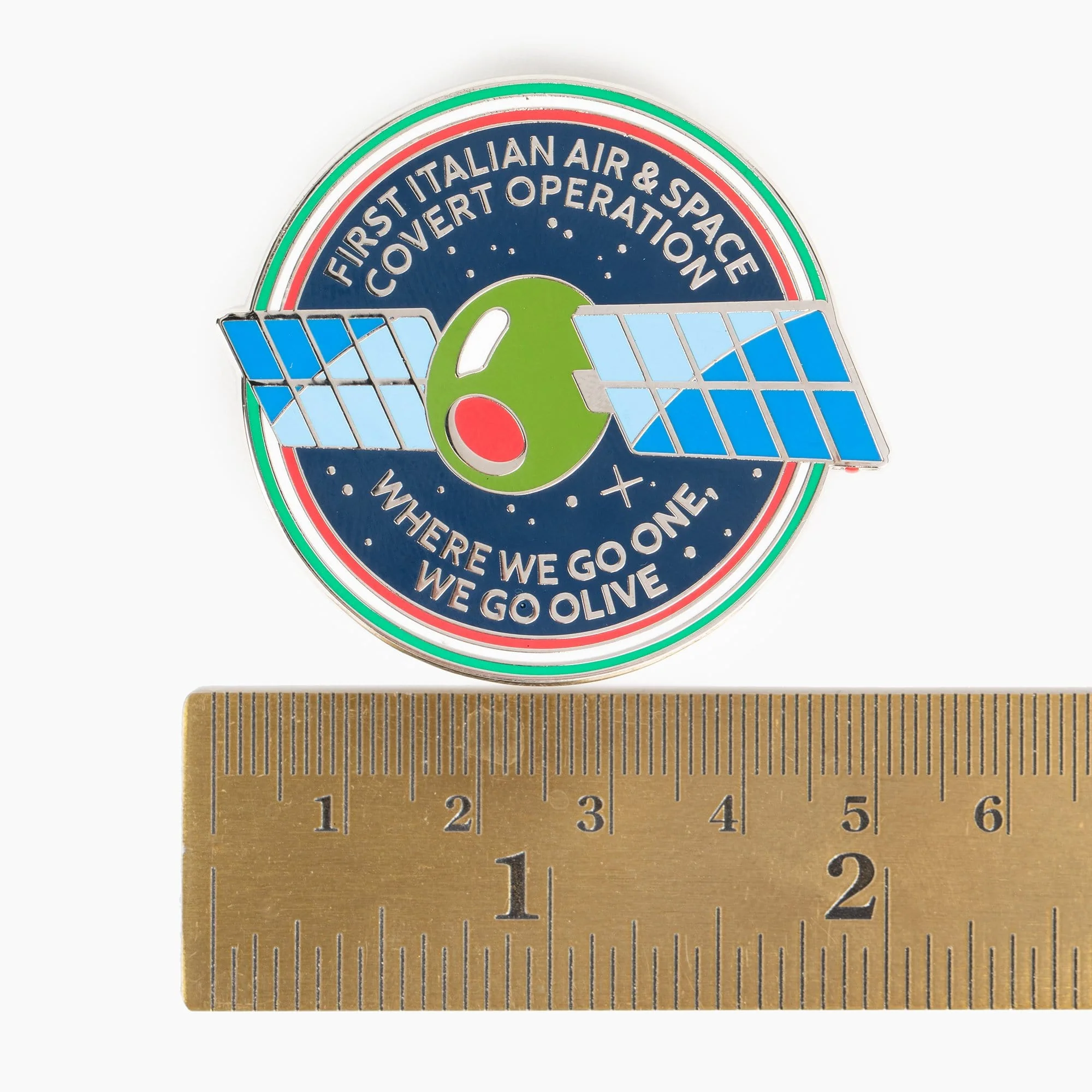 First Italian Air & Space Covert Operation Pin - Image 3