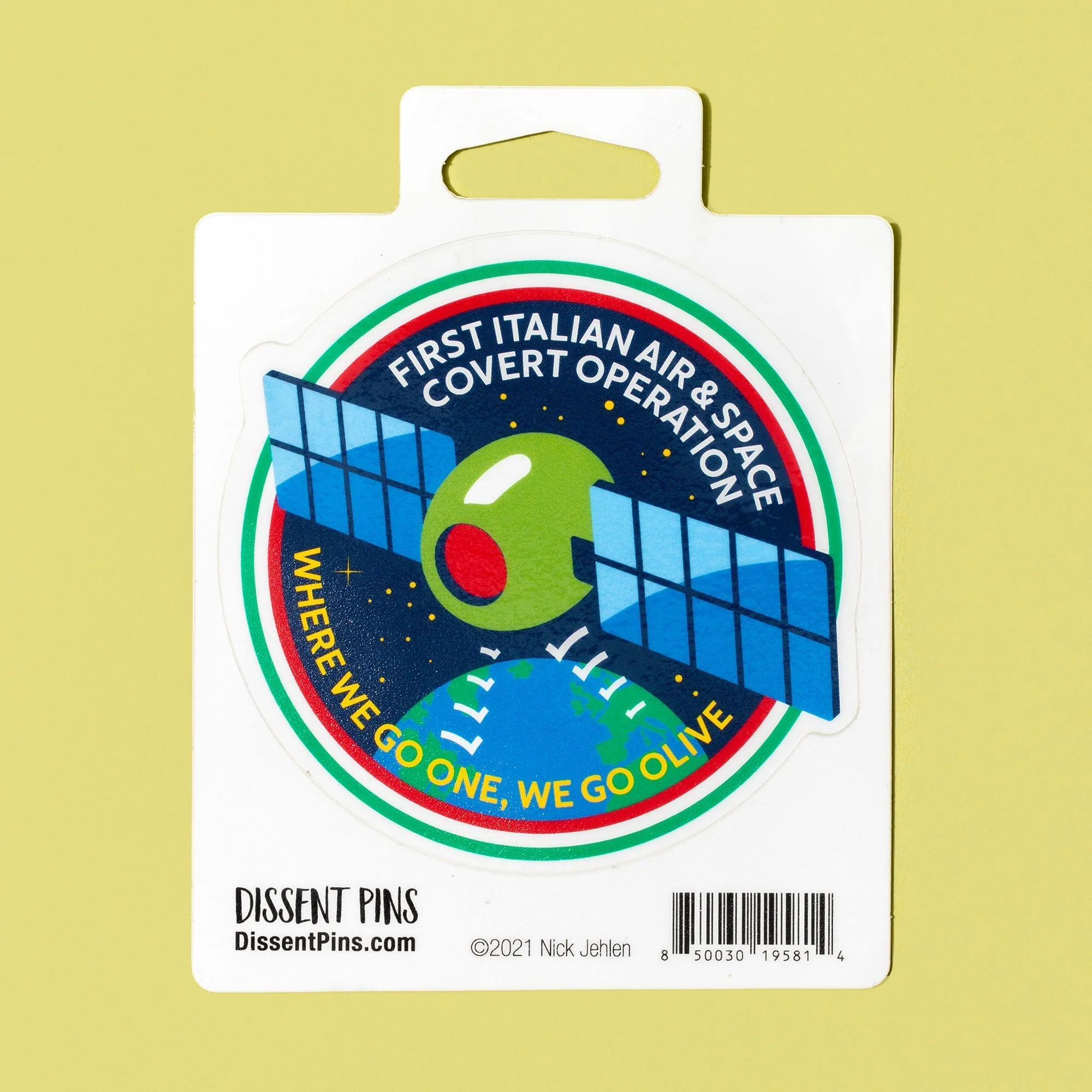 First Italian Air & Space Covert Operation - Sticker - Image 2