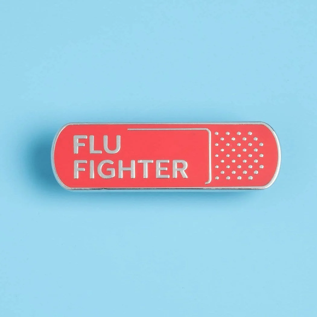Flu Fighter Pin - Image 2