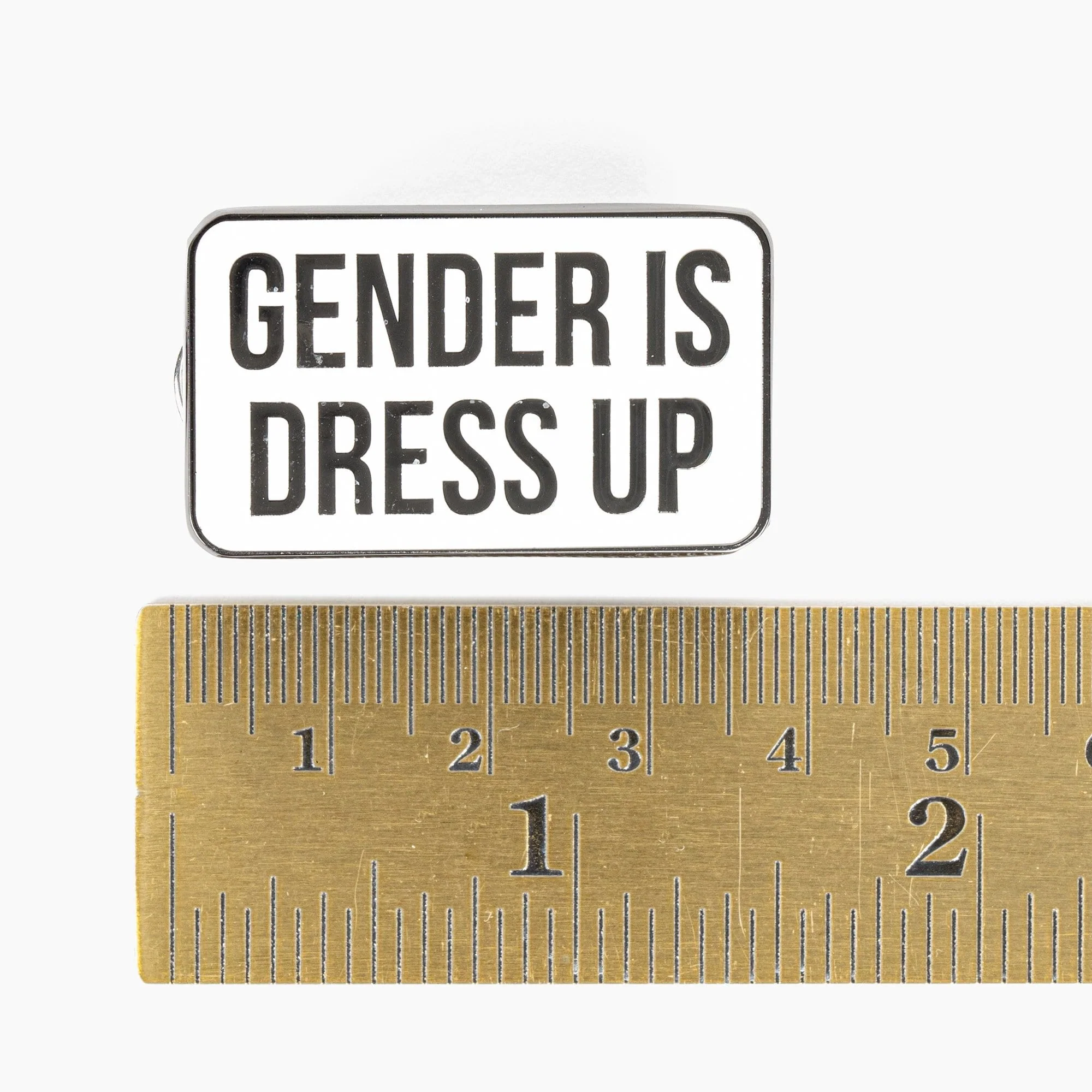 Gender Is Dress Up Pin - Image 3