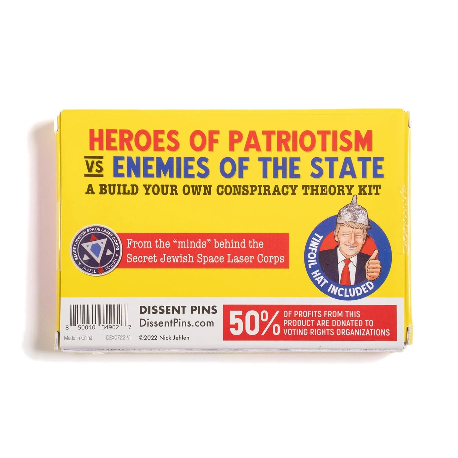 Heroes of Patriotism vs Enemies of the State Conspiracy Theory Kit - Image 4