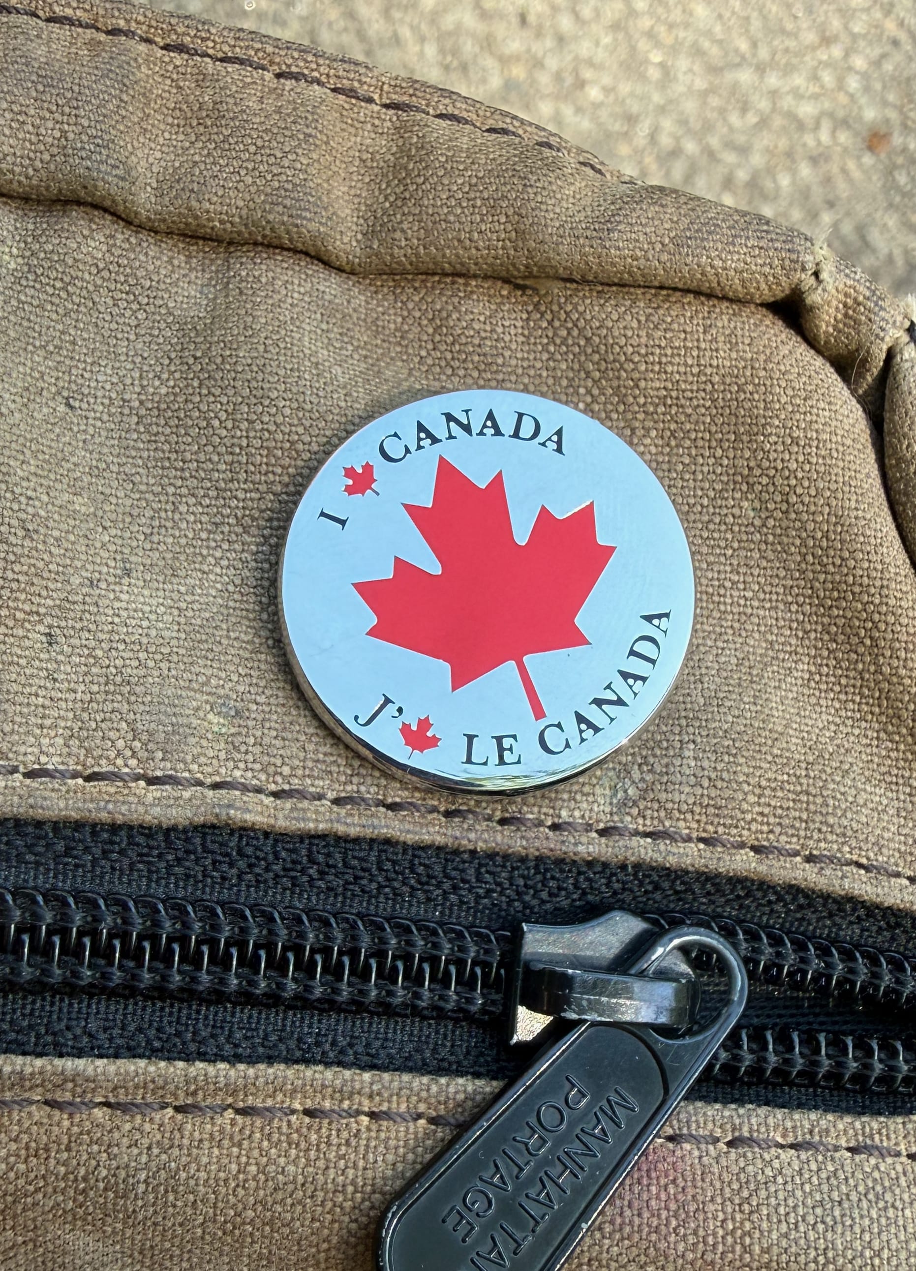 I Love Canada Enamel Pin - Image 3