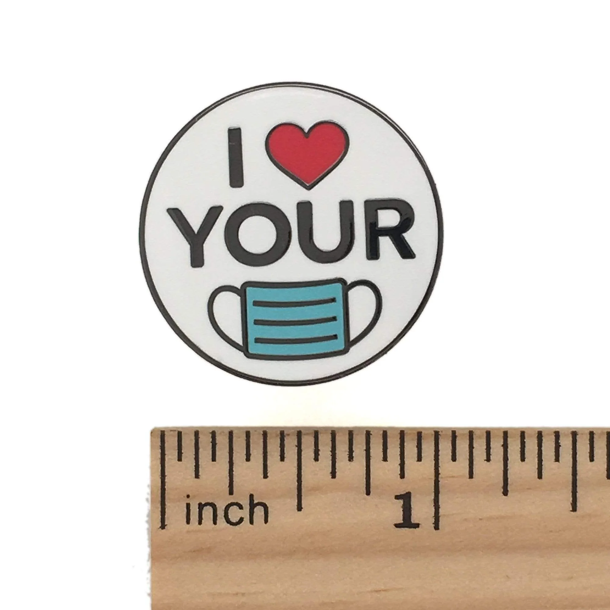 I Love Your Mask Magnet - Image 7