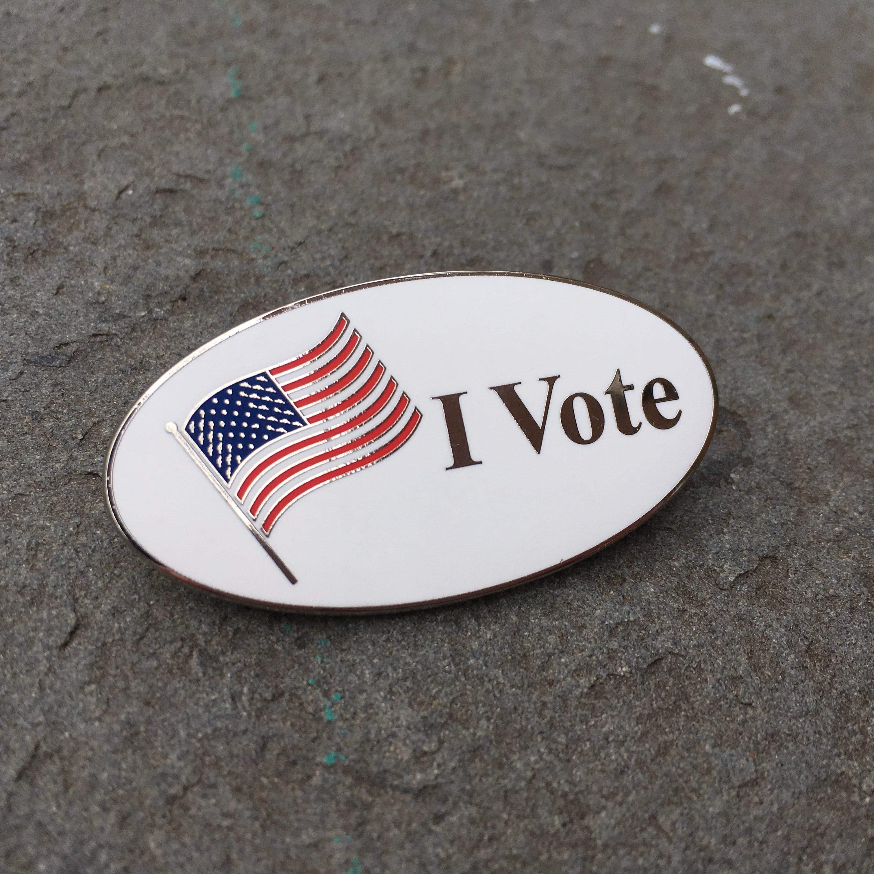 I Vote Pin - Image 3