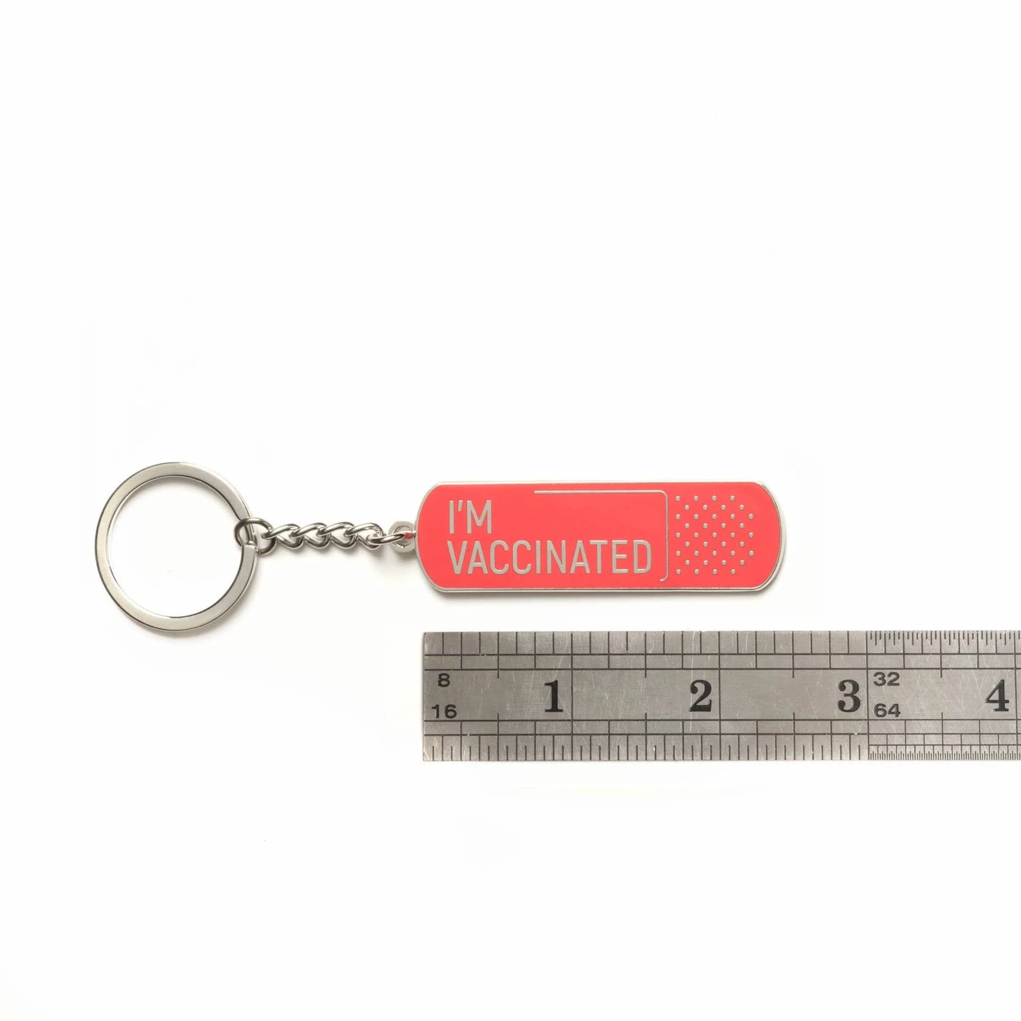 I'm Vaccinated Keychain - Image 4