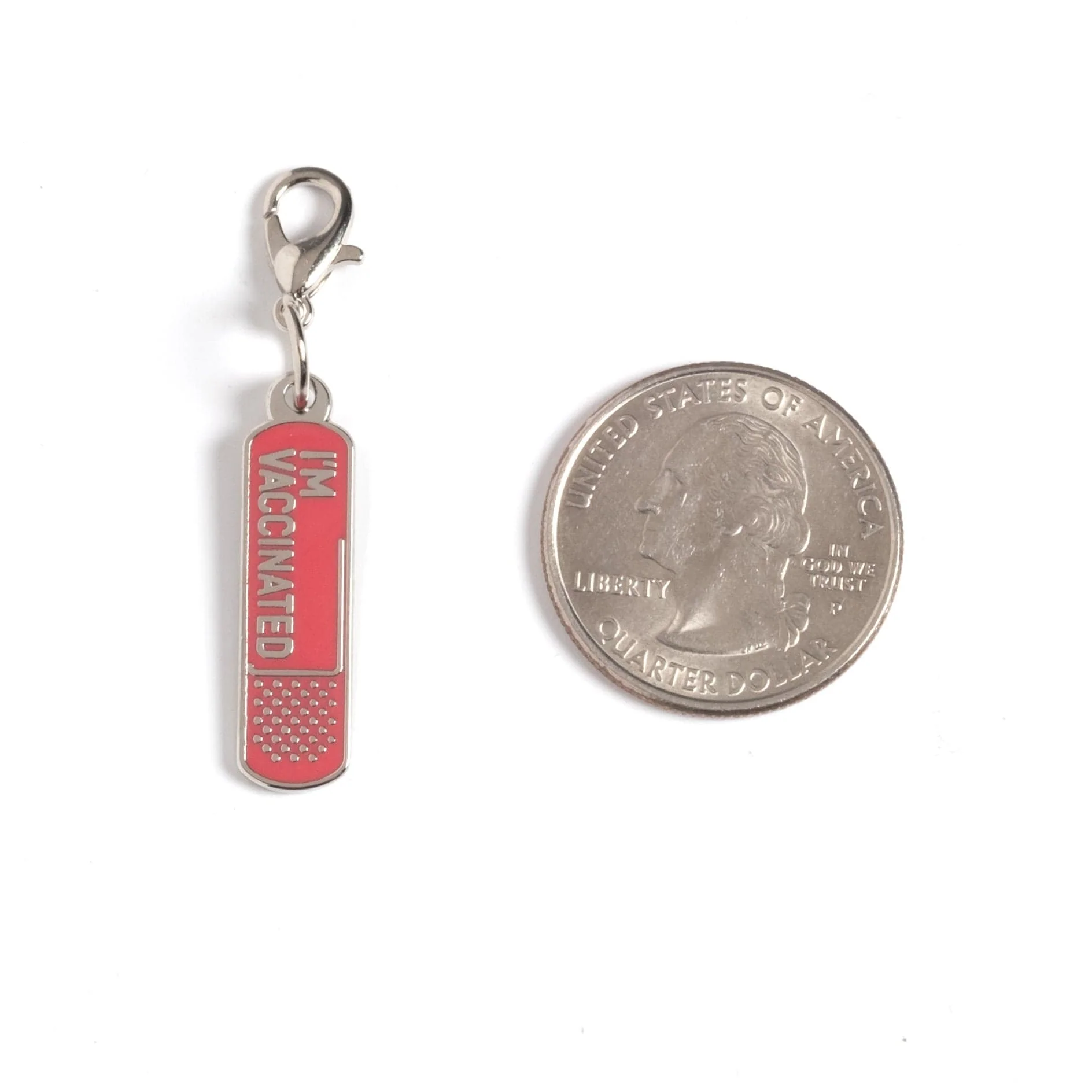 I'm Vaccinated Charm - Image 2