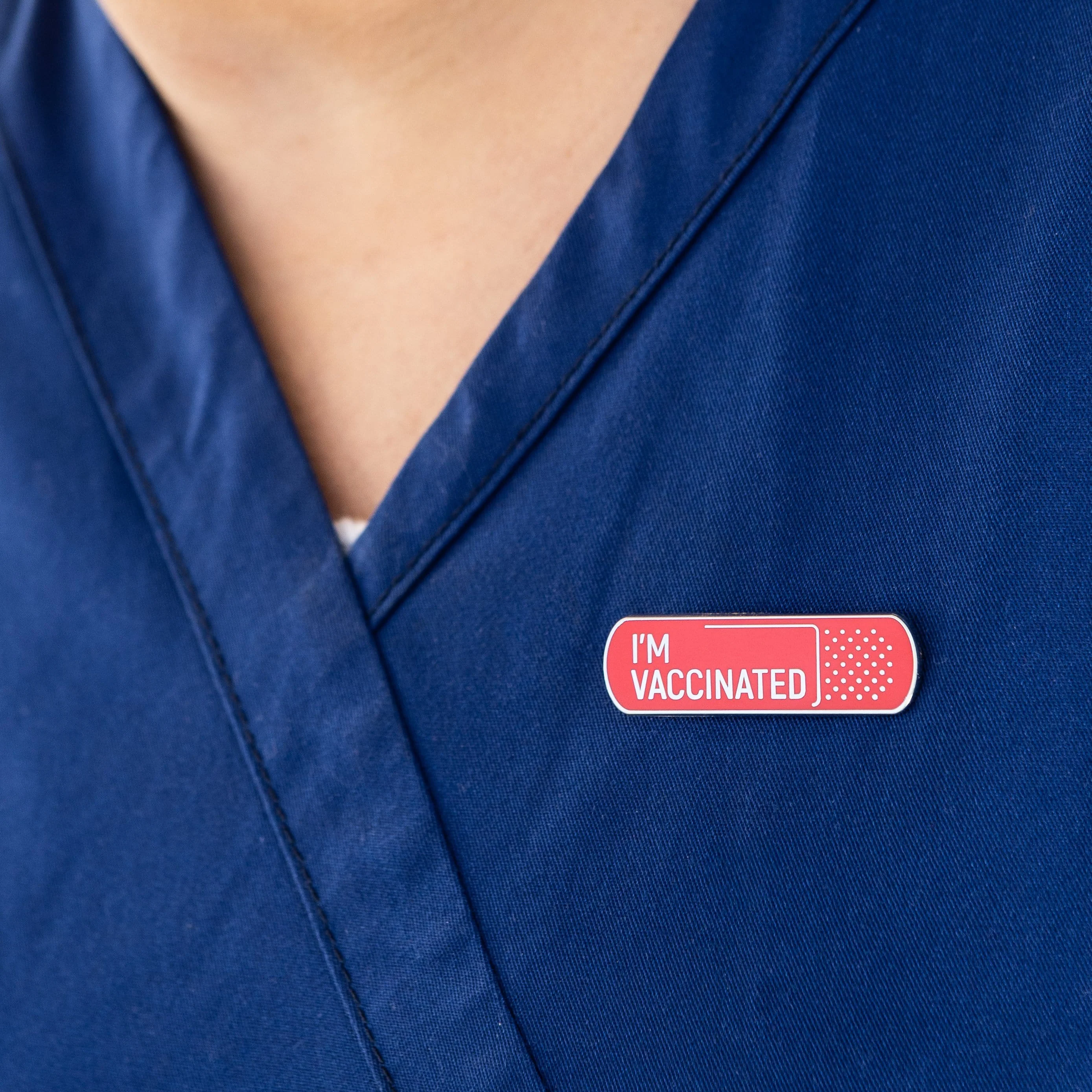 I'm Vaccinated pin - Image 2