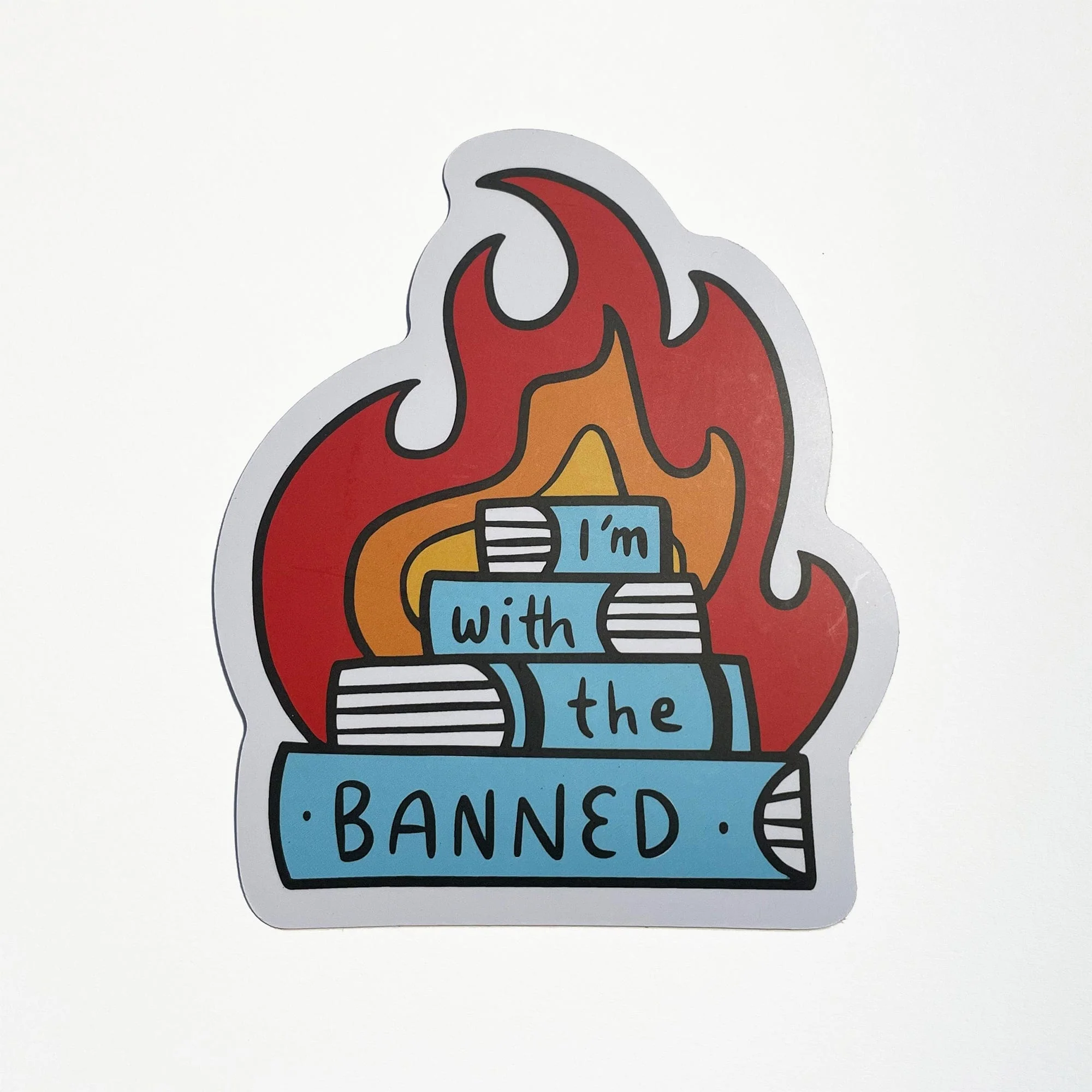 I'm With the Banned Car Magnet - Image 4