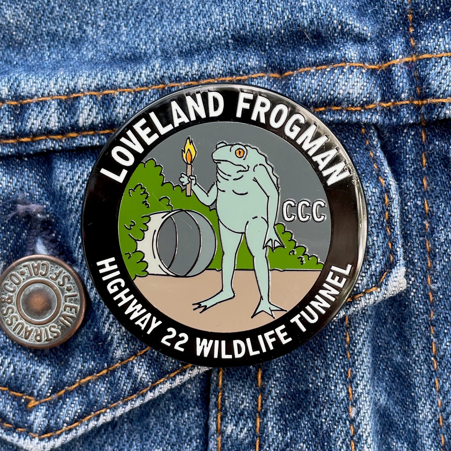 Jackalope, Frogman, Squonk: three pin set - Image 6