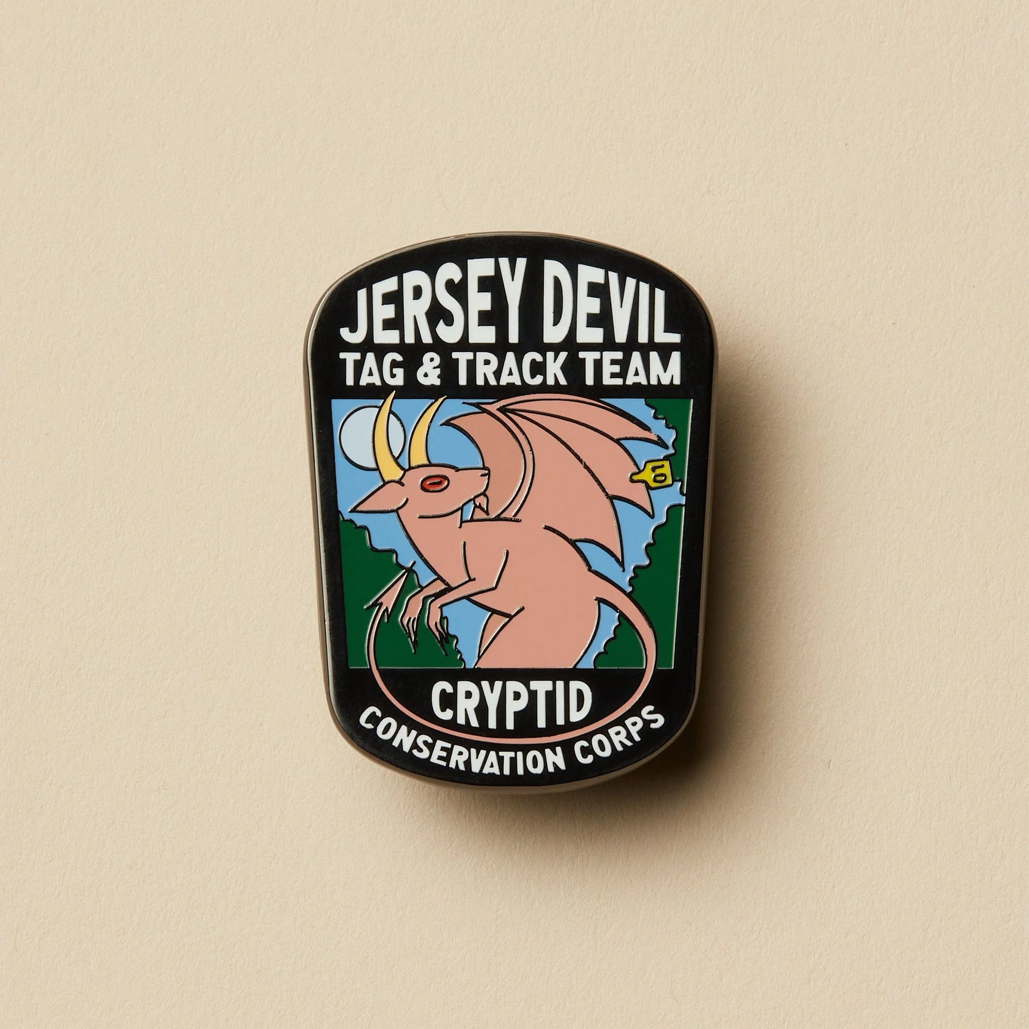 Jersey Devil Tag & Track Team Pin - Image 3