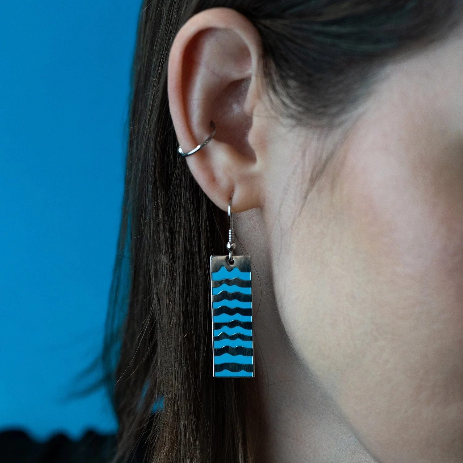 Jocelyn Bell Burnell's Pulsar Earrings - Image 2