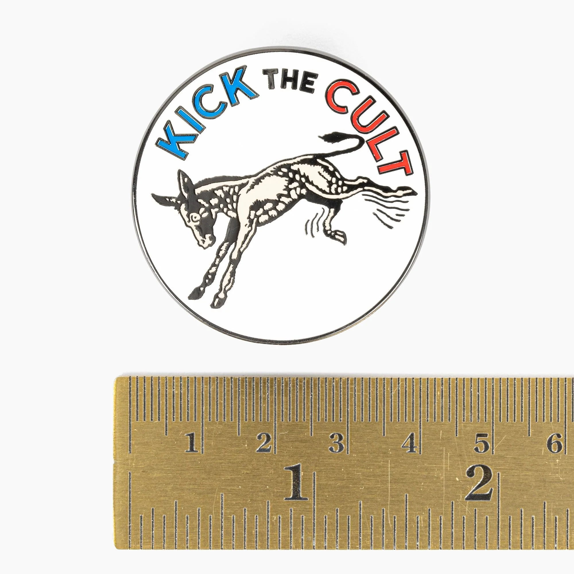 Kick the Cult Pin - Image 4