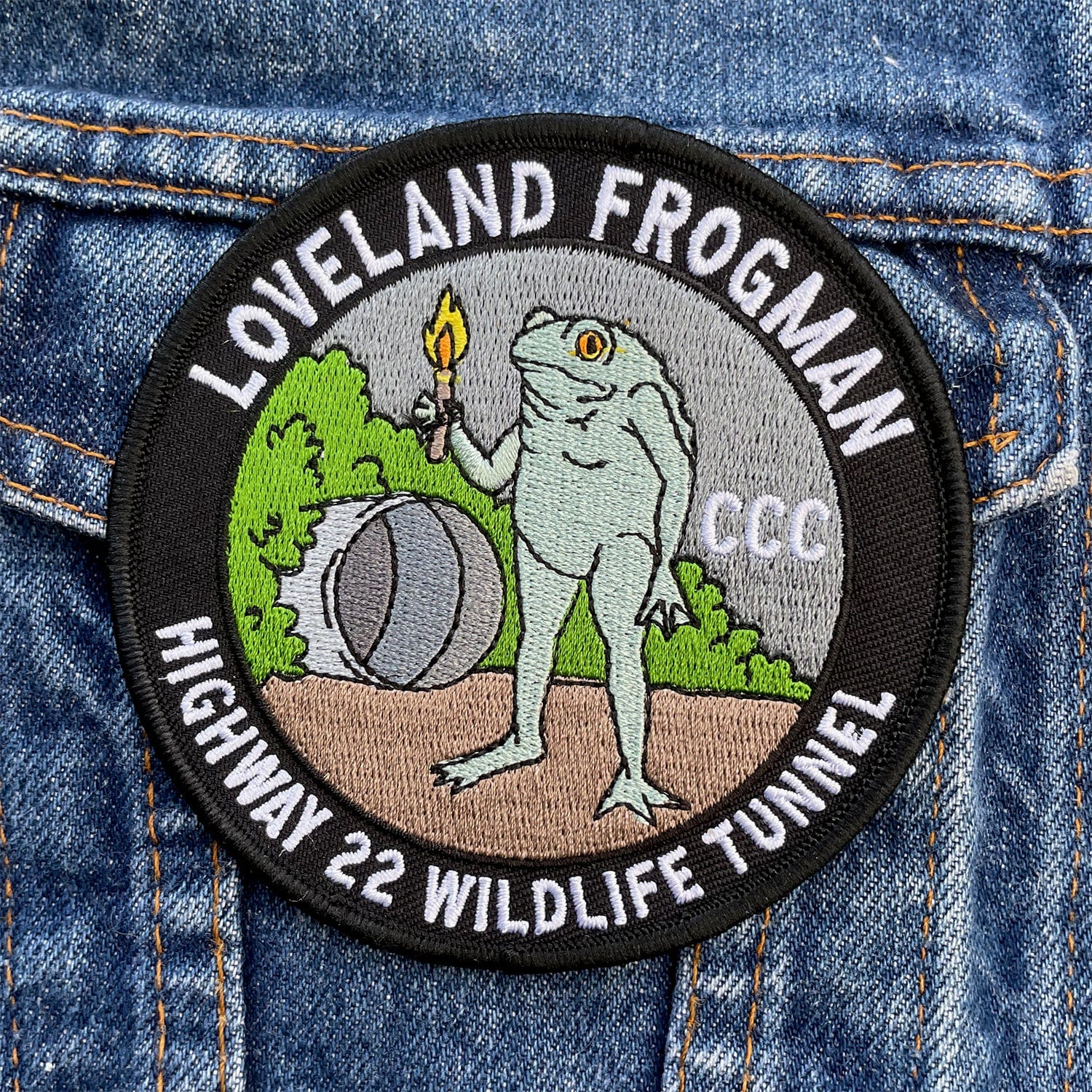 Loveland Frogman Wildlife Tunnel Patch - Image 2