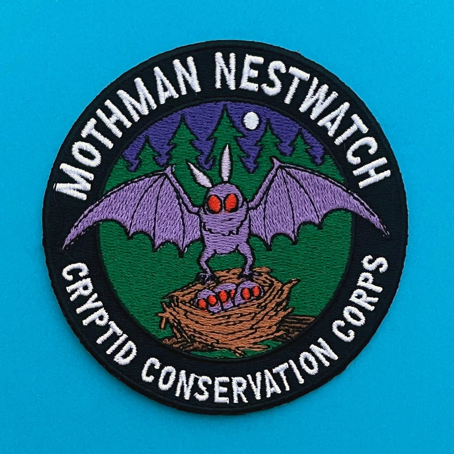 Mothman Nestwatch Patch - Image 2