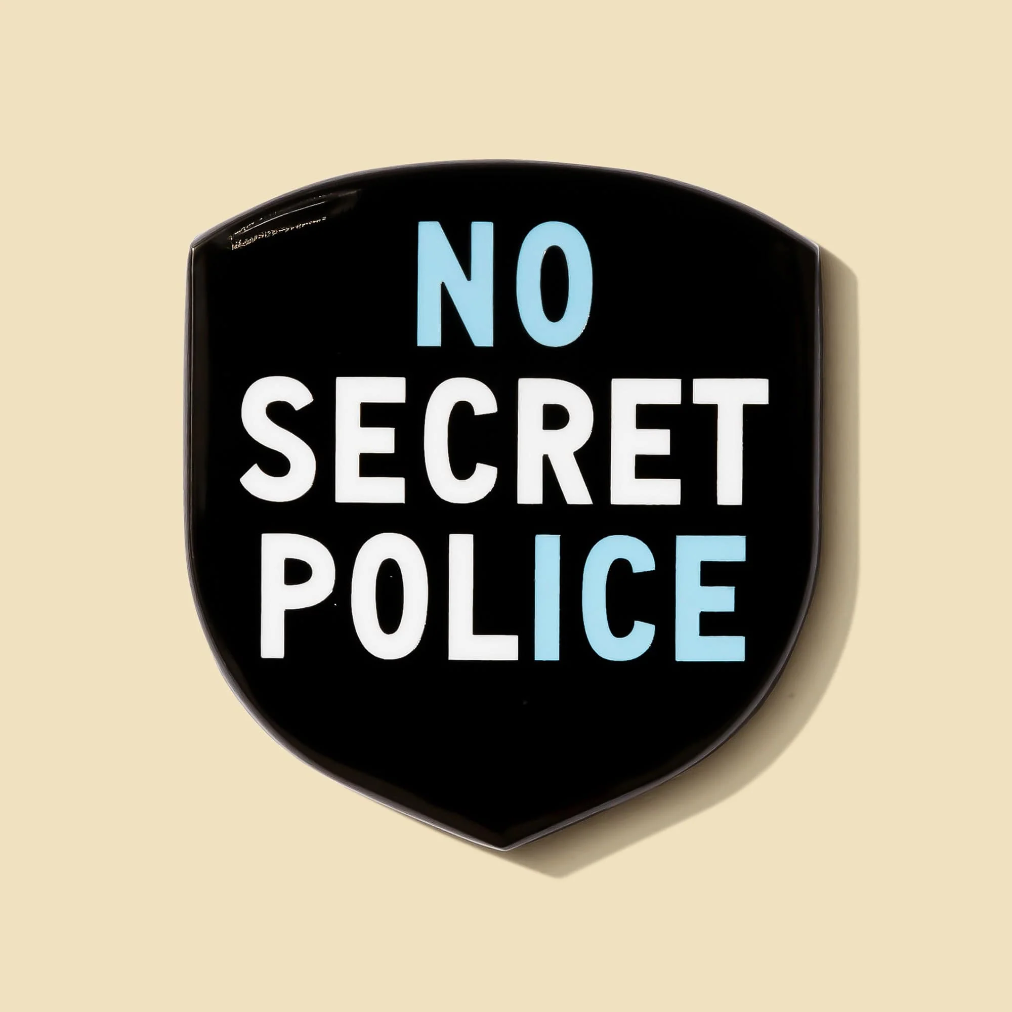 No Secret Police Pin - Image 3