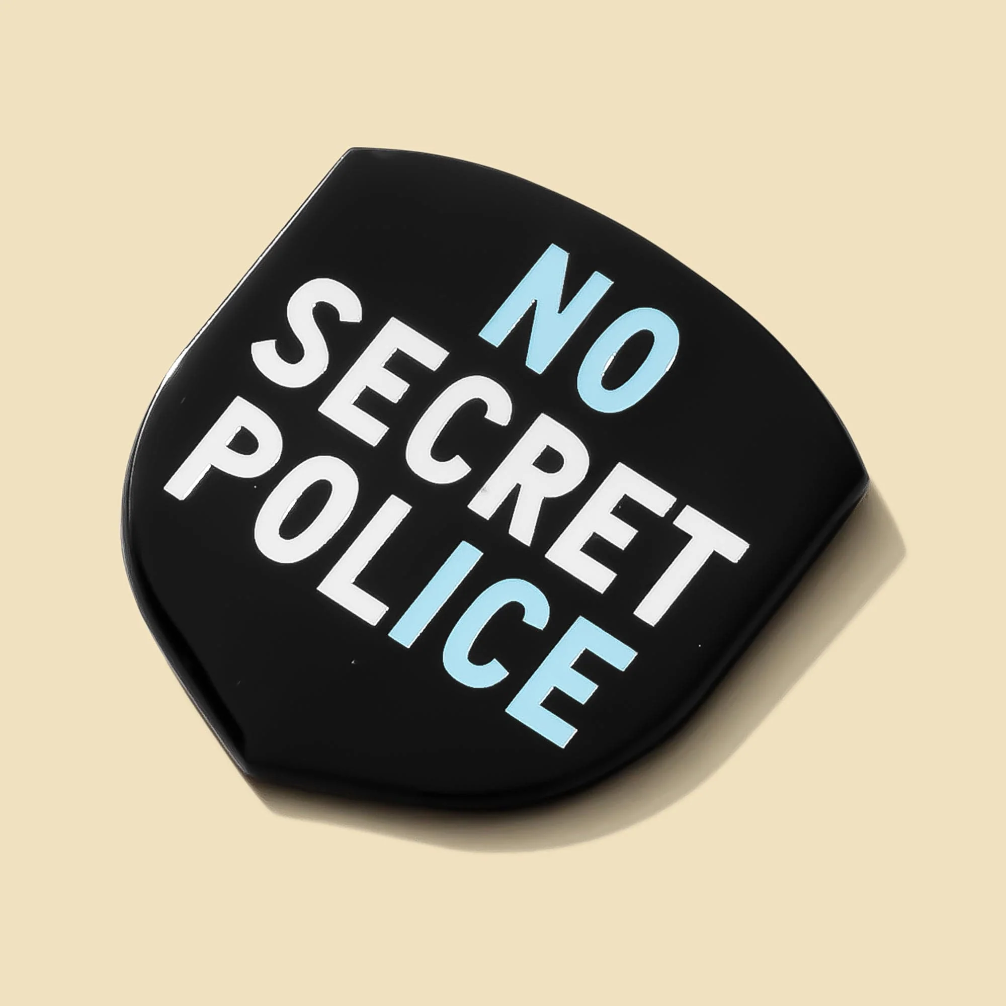 No Secret Police Pin - Image 4