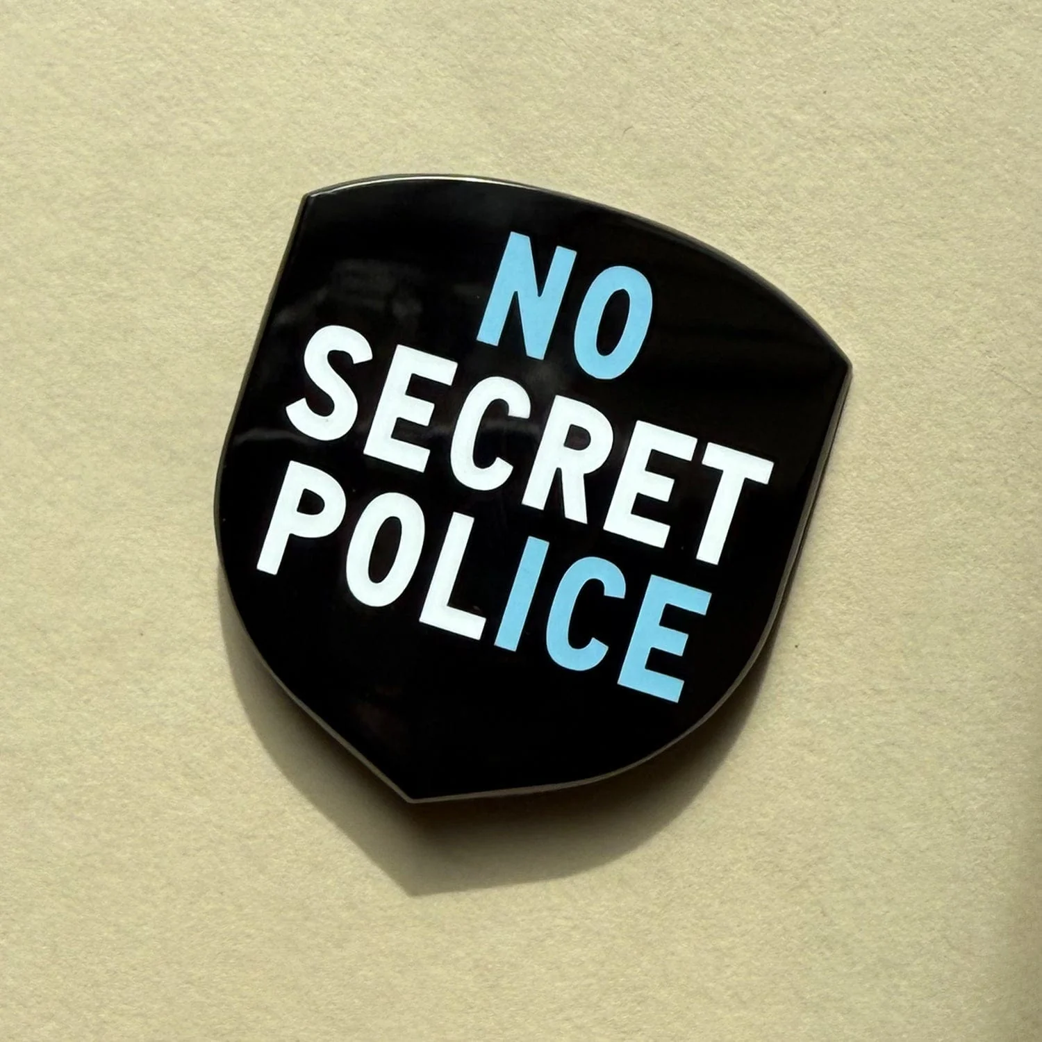 No Secret Police Pin - Image 6