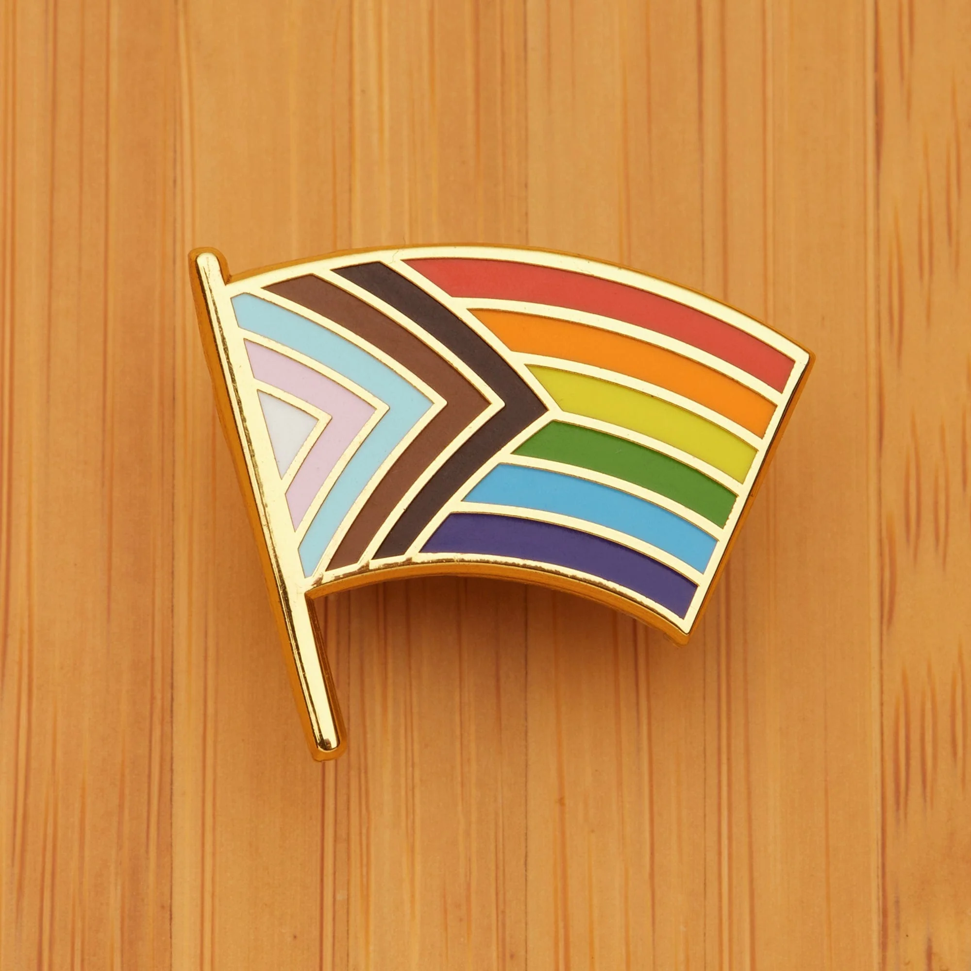 Progress Pride Flag Pin - Image 6
