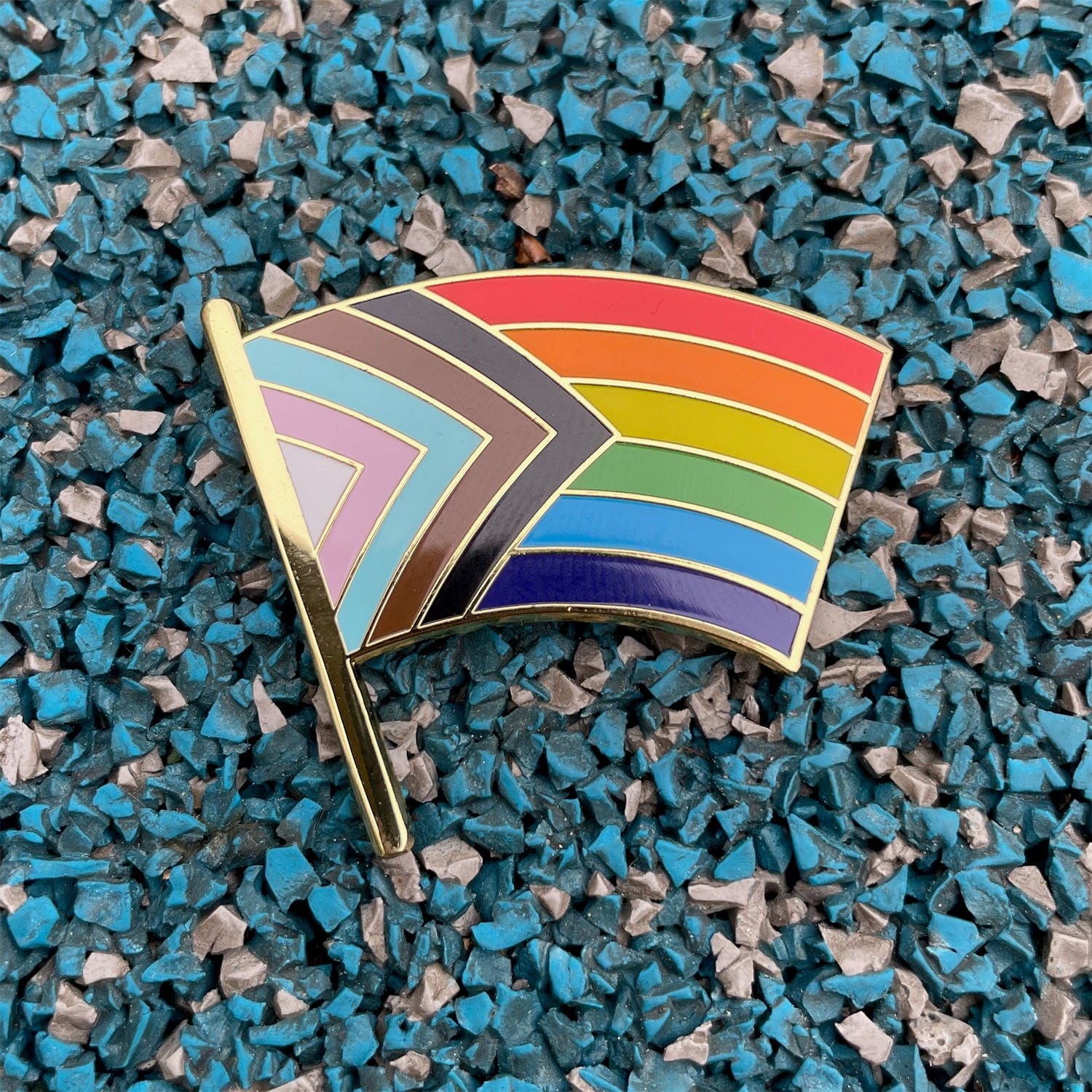 Progress Pride Flag Pin - Image 7