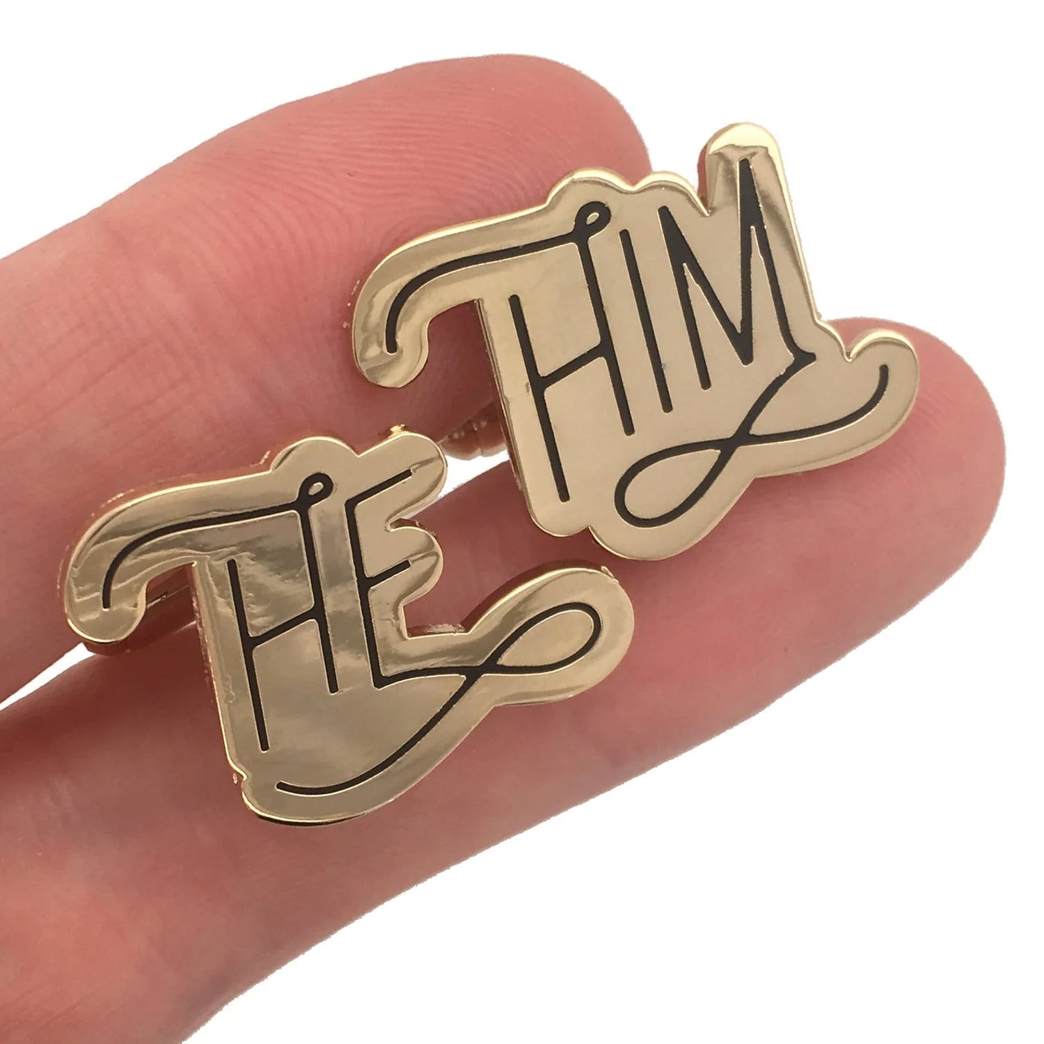 Pronoun Cufflinks - Image 7