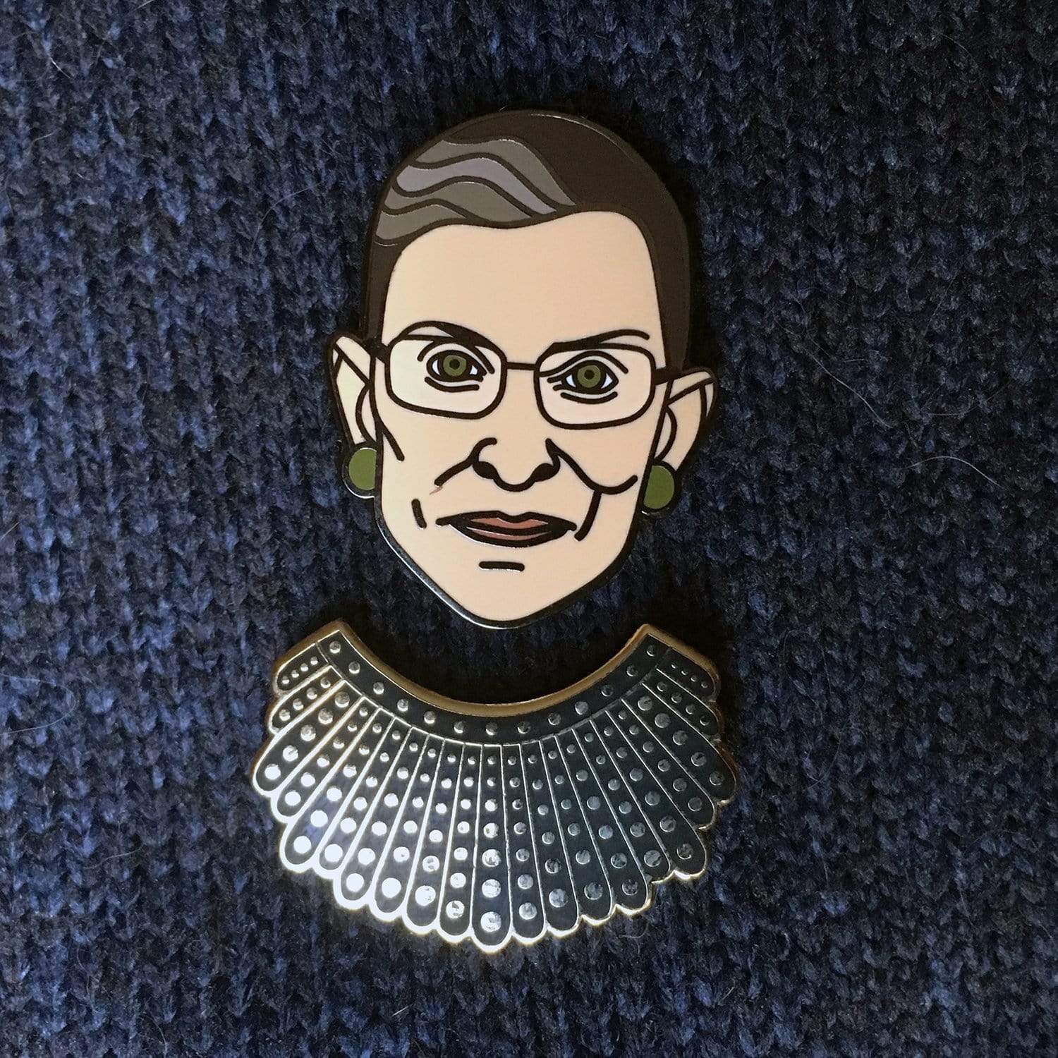 Dissent Collar pin + Ruth Bader Pinsburg (set) - Image 10