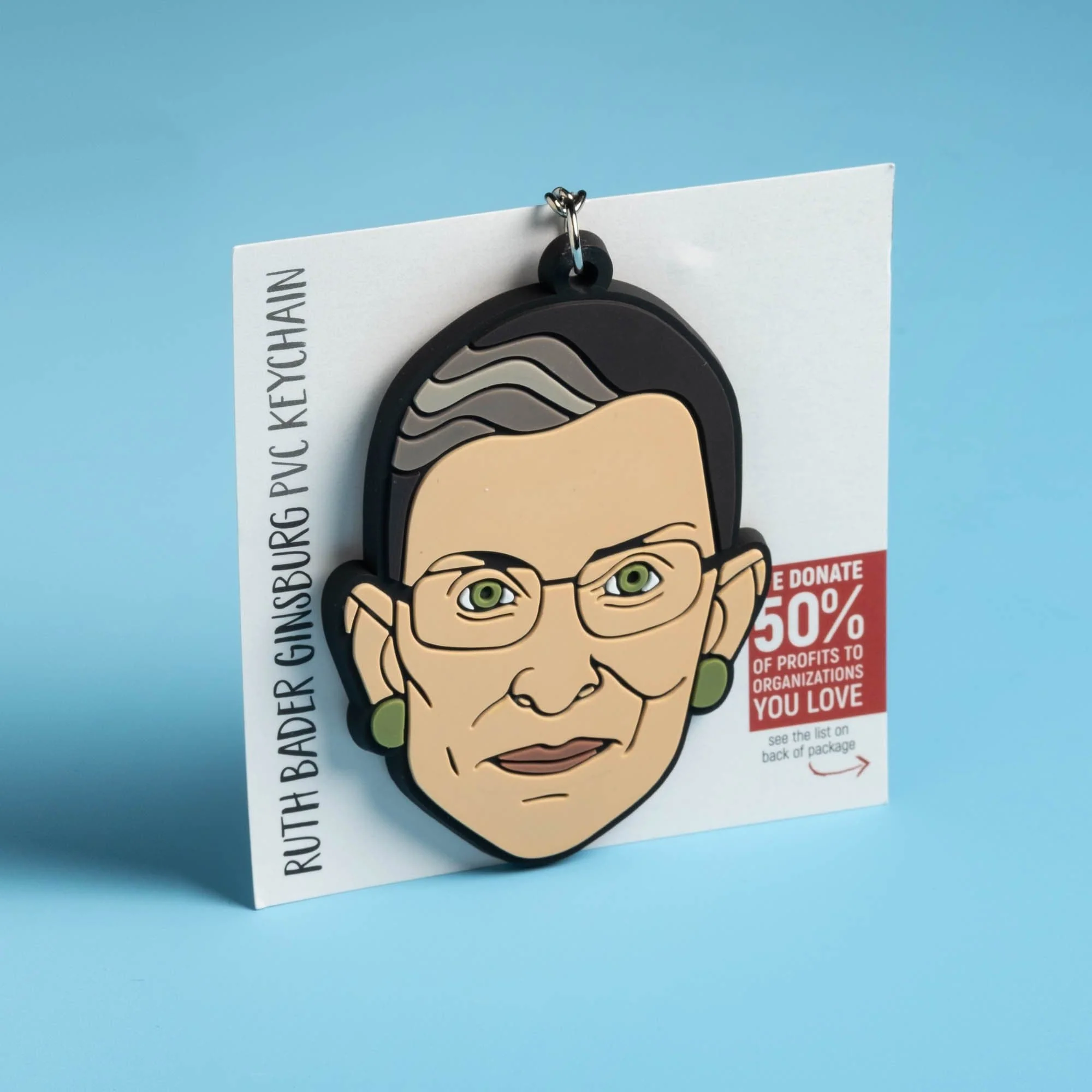 Ruth Bader Ginsburg Keychain - Image 3