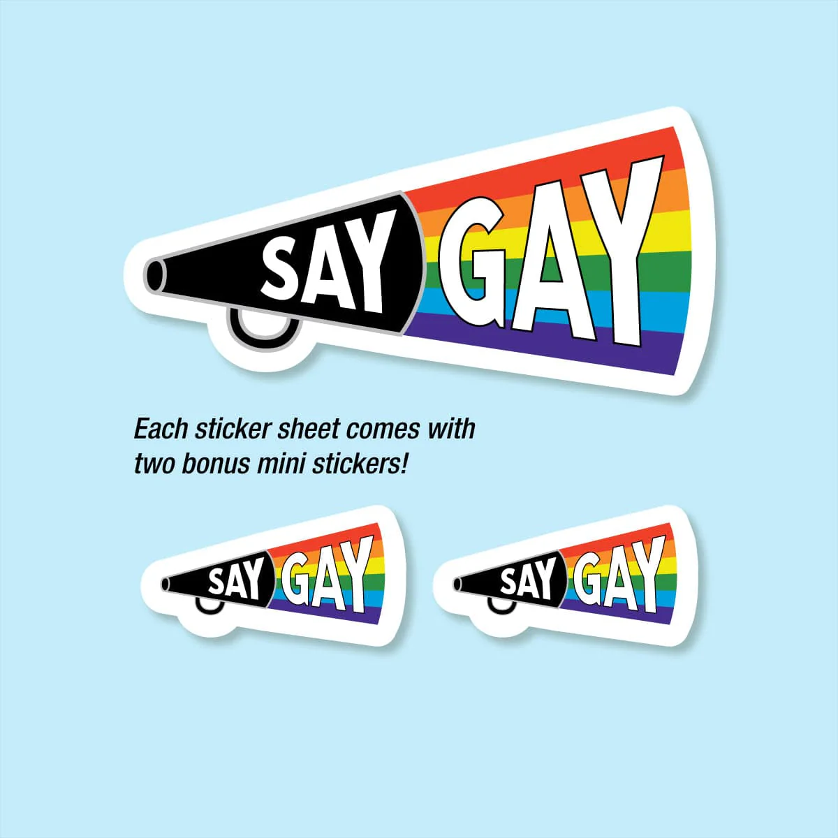 Say Gay - Sticker - Image 2