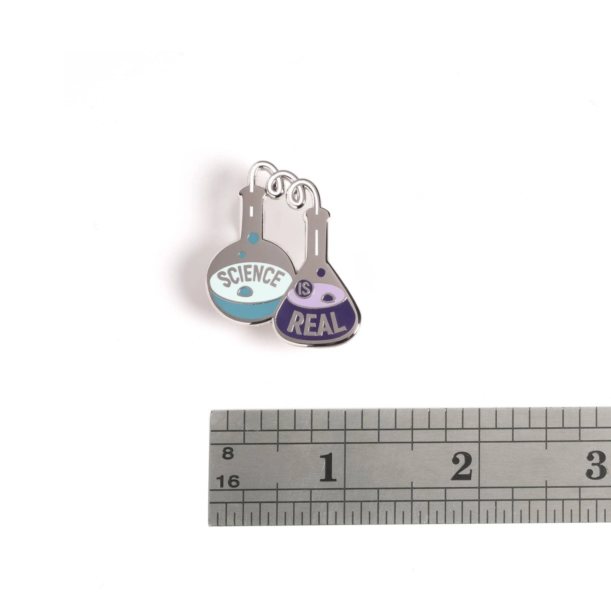 Science is Real - Flasks Pin - Image 5